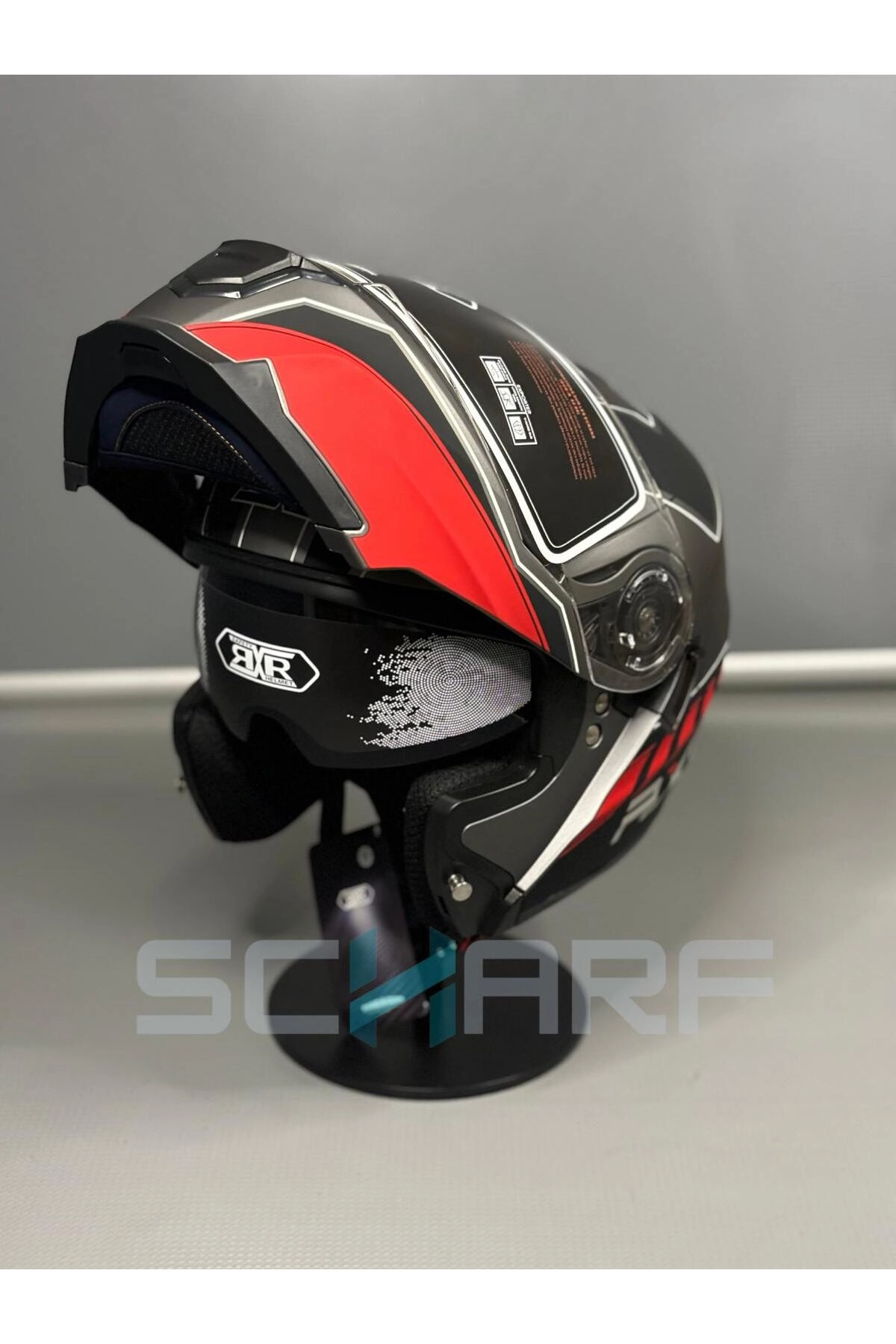 RXR HELMETS JK-908 Güneş Vizörlü Çene Açılır Kask