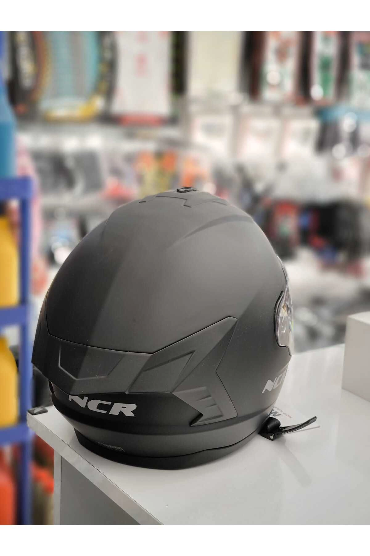 FULFACE MAT SİYAH  KASK (ECE) BELGELİ