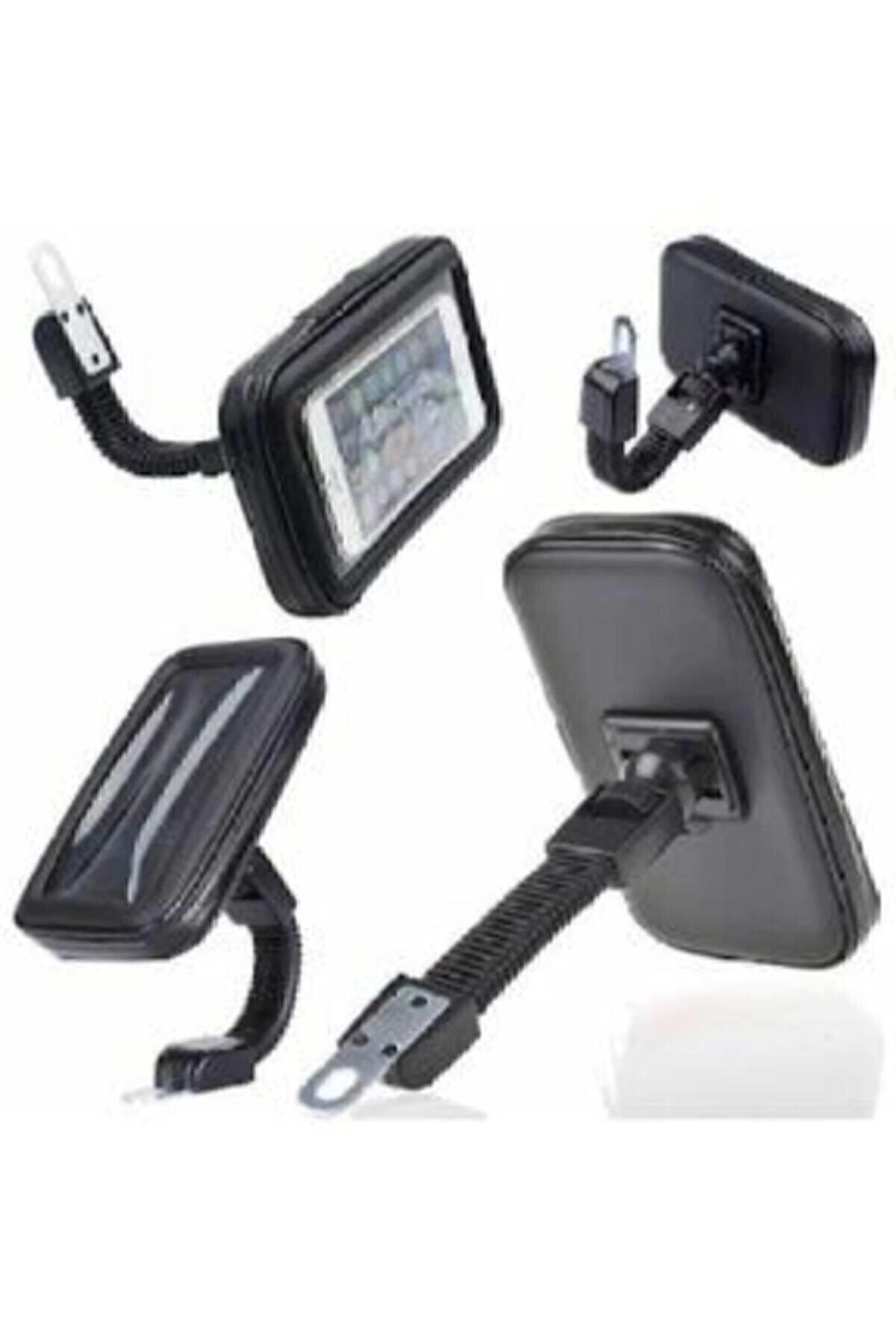 resimler/genel/Telefon Tutacağı Motorsiklet 5-6.0 Inc Uyumlu Su Geçirmez Aynaya Montaj