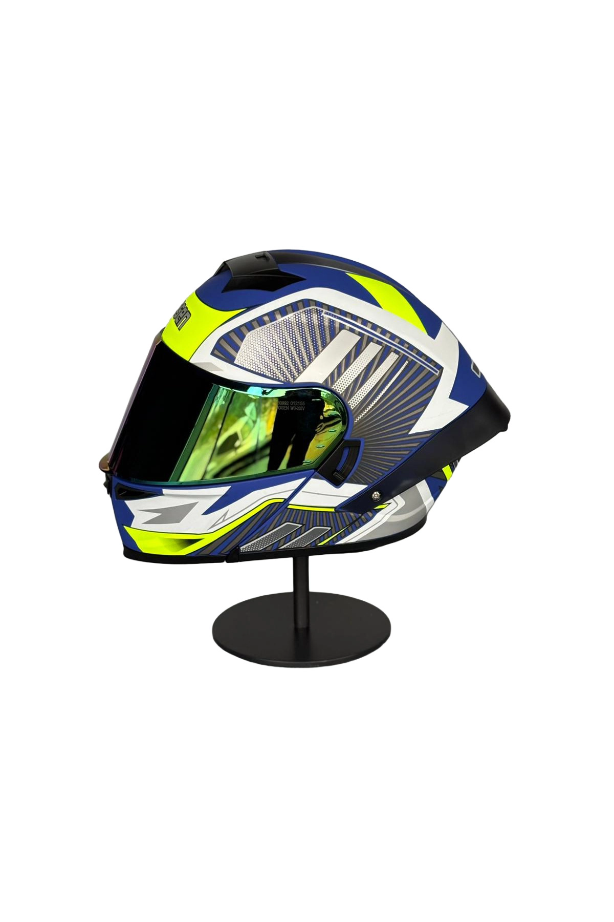 resimler/genel/Ws-202 Güneş Gözlüklü Çene Açılır Kask Siyah Vizörlü A1