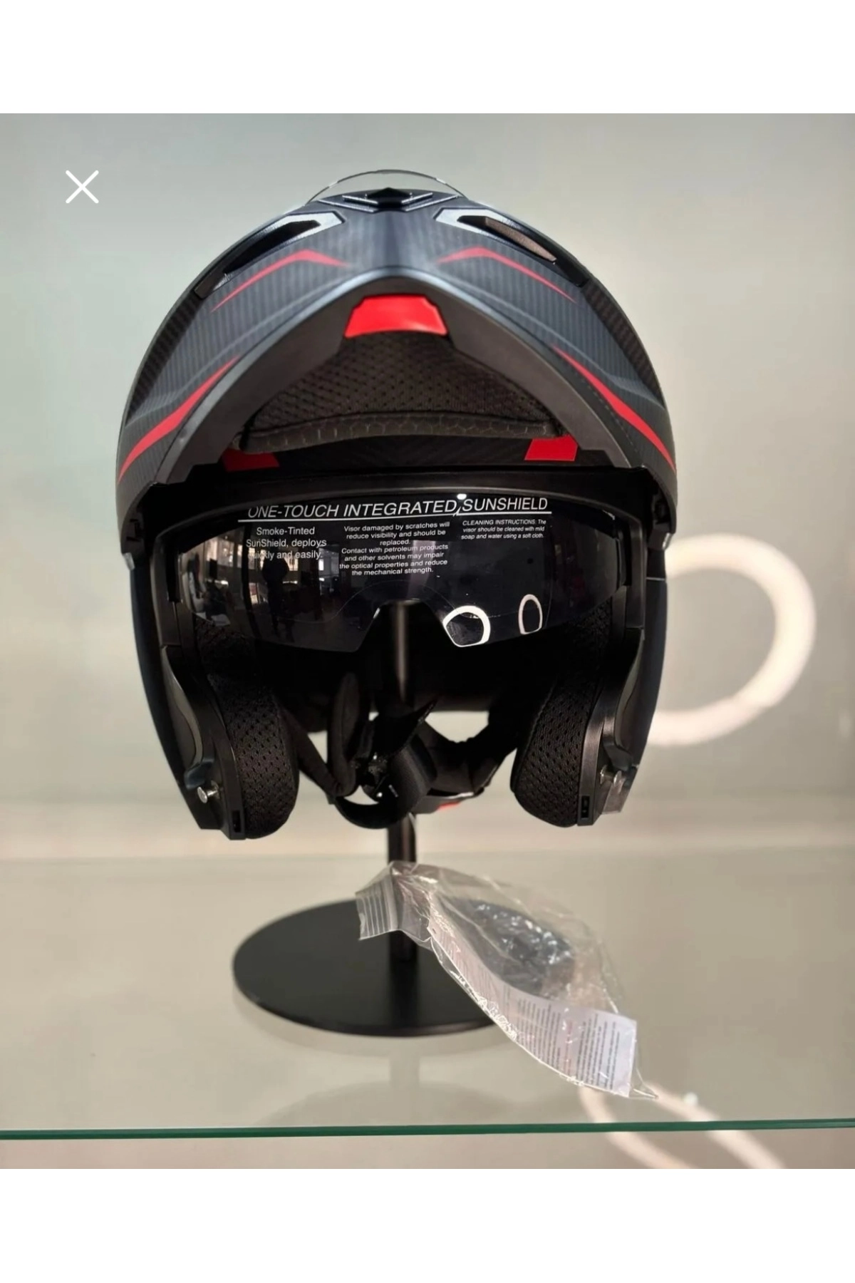 resimler/genel/Ws-202 Güneş Gözlüklü Çene Açılır Kask (ÅEFFAF VİZÖRLÜ) A6