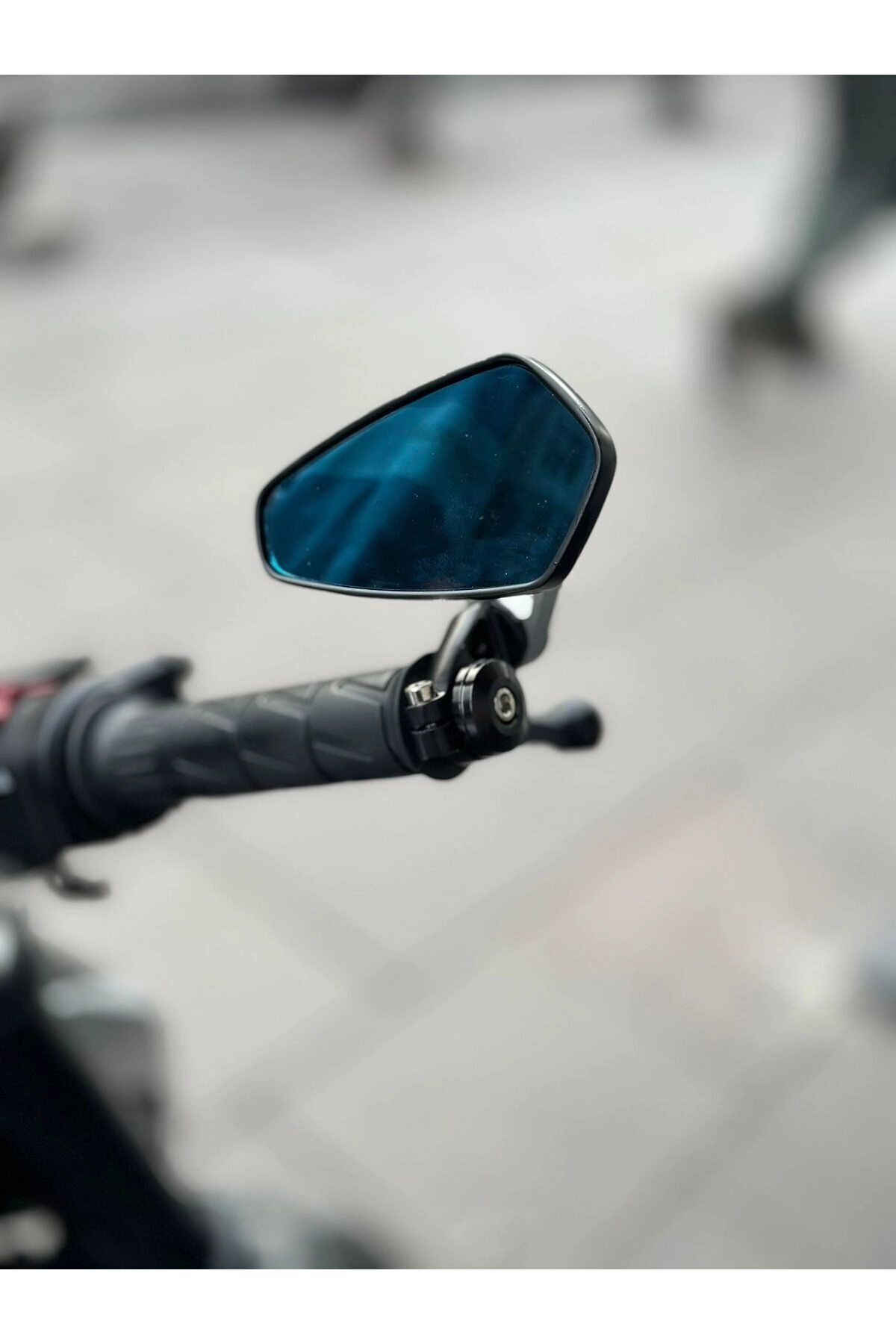 Cf Moto Nk-250 Gidon Aynası Gri Mavi Cam