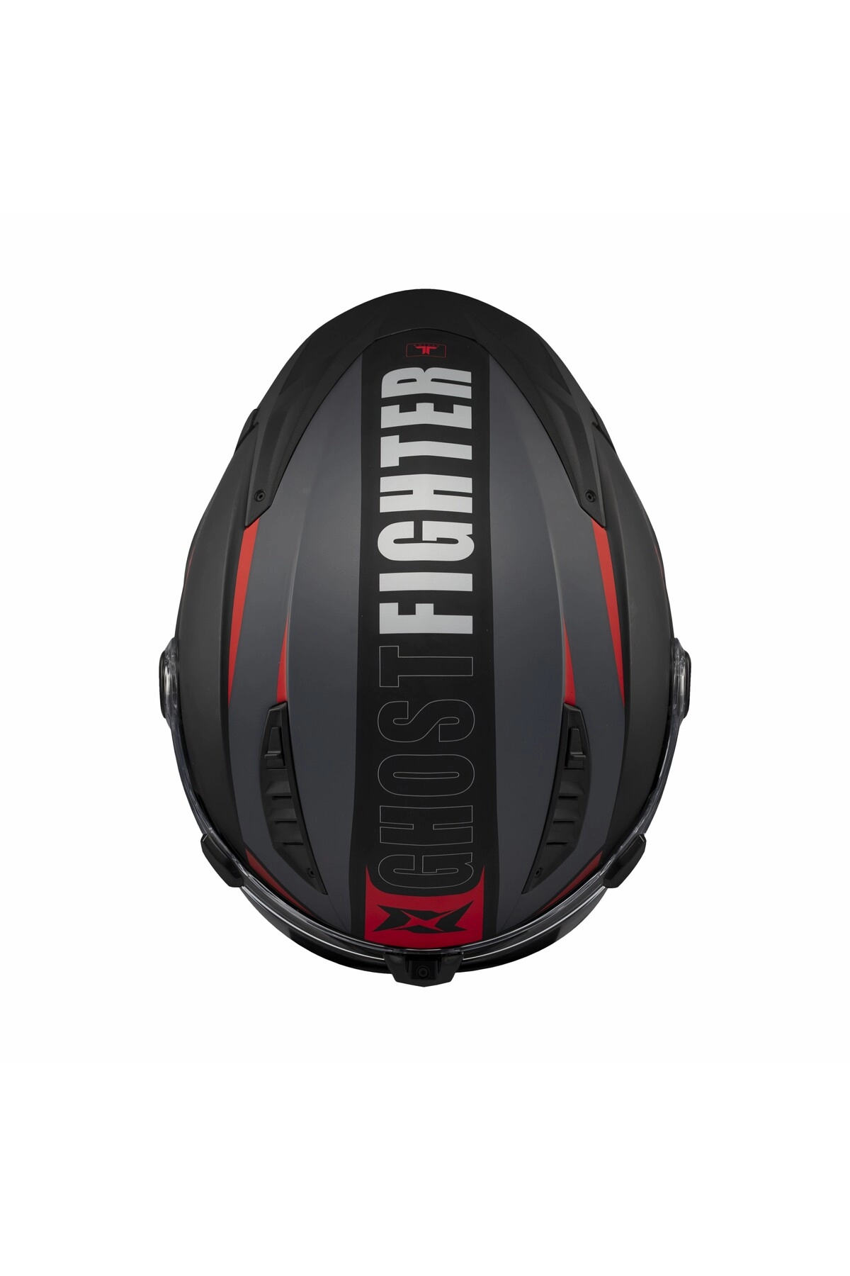 resimler/genel/Ghostfighter SV Maniac B5 Black Red Motosiklet Çene Açılır Kask