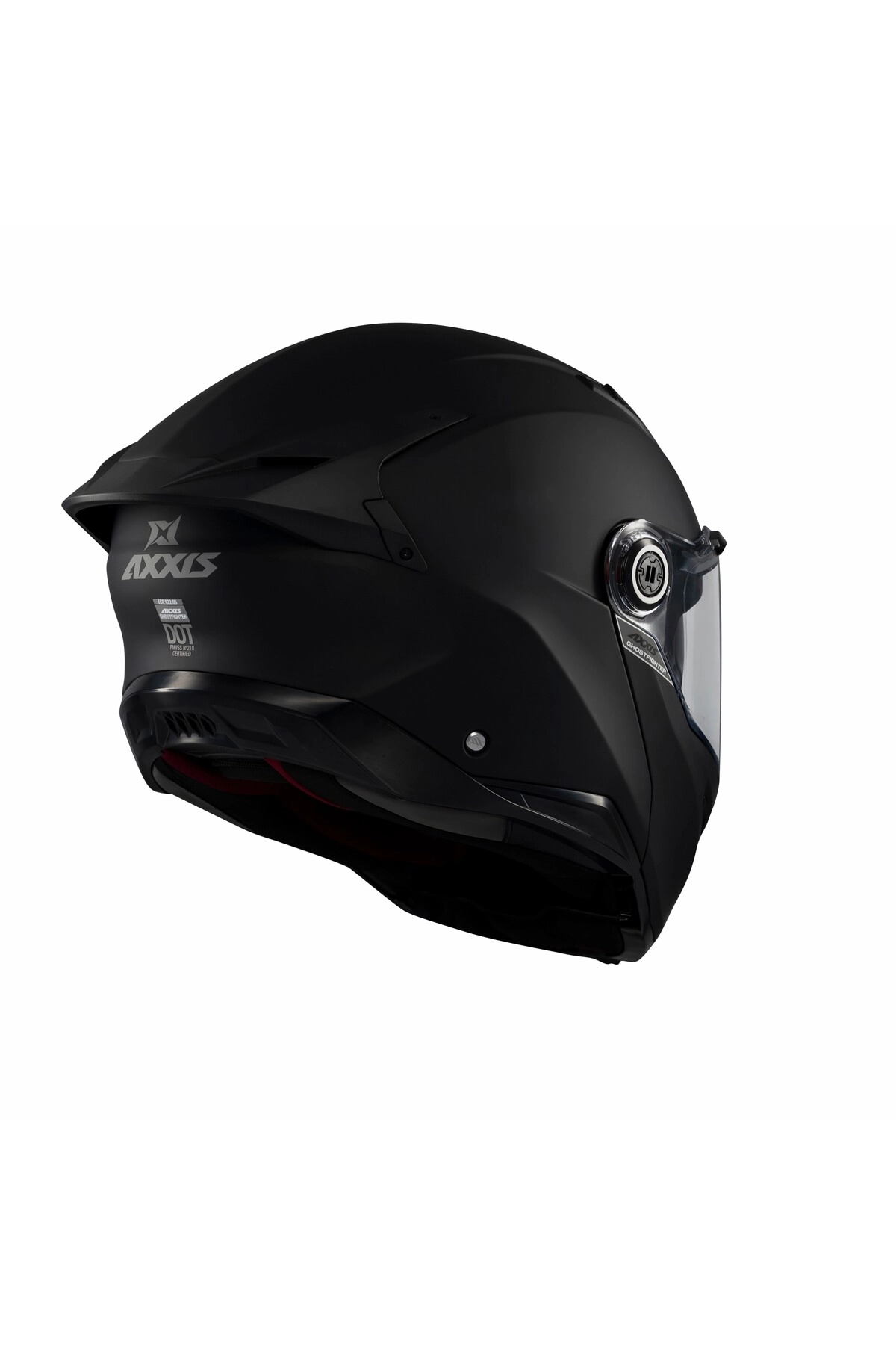 resimler/genel/Ghostfighter SV Mat Siyah Motosiklet Çene Açılır Kask