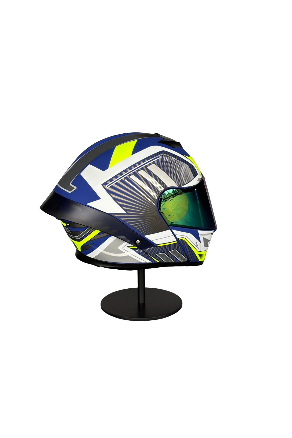 resimler/genel/Ws-202 Güneş Gözlüklü Çene Açılır Kask Siyah Vizörlü A1