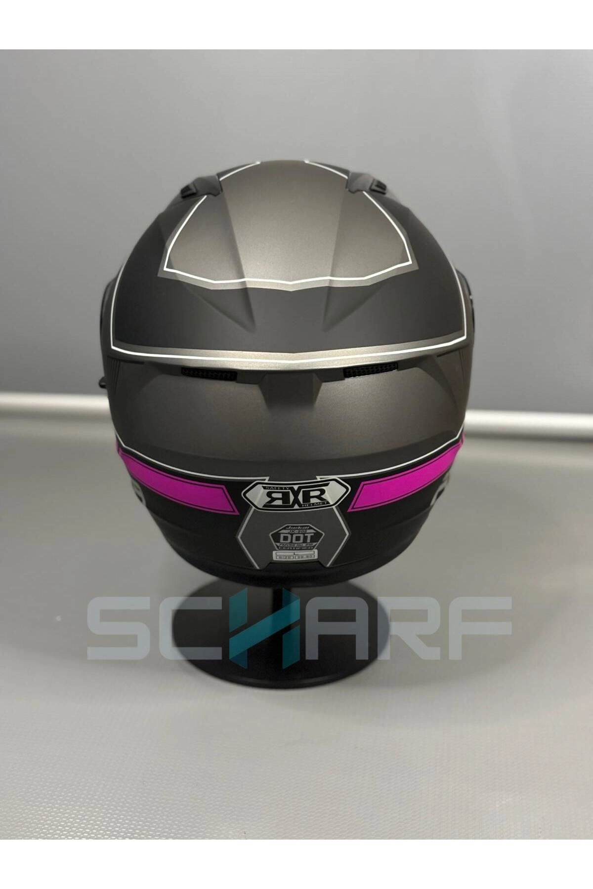 resimler/genel/RXR HELMETS JK-908 Güneş Vizörlü Çene Açılır Kask