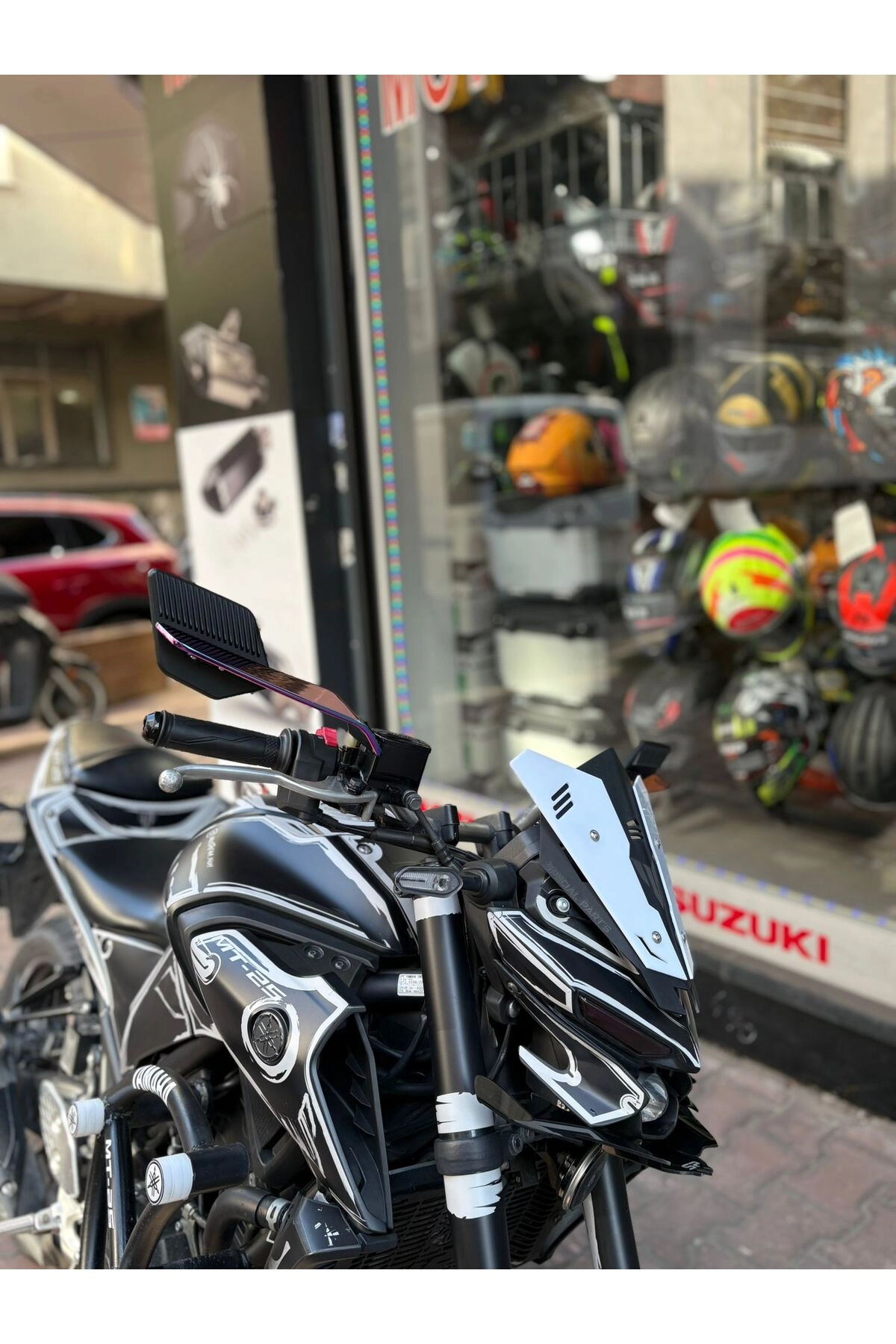 resimler/genel/Motosiklet Ayna V2 H2 Bukalemun Naked Ayna Spor Ayna Kanat Ayna Geniş Görüş Açılı