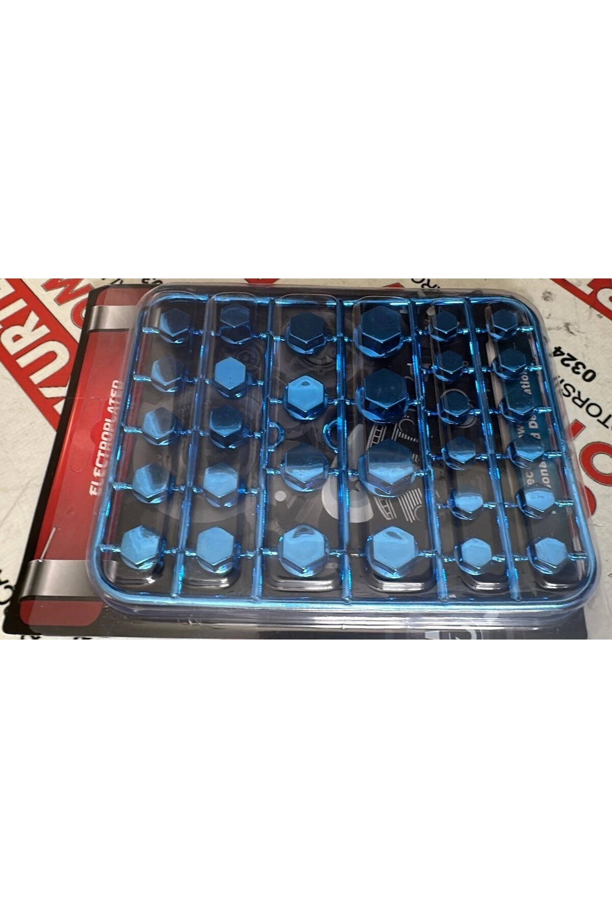 Vida Süsleme Kapağı Mavi Set