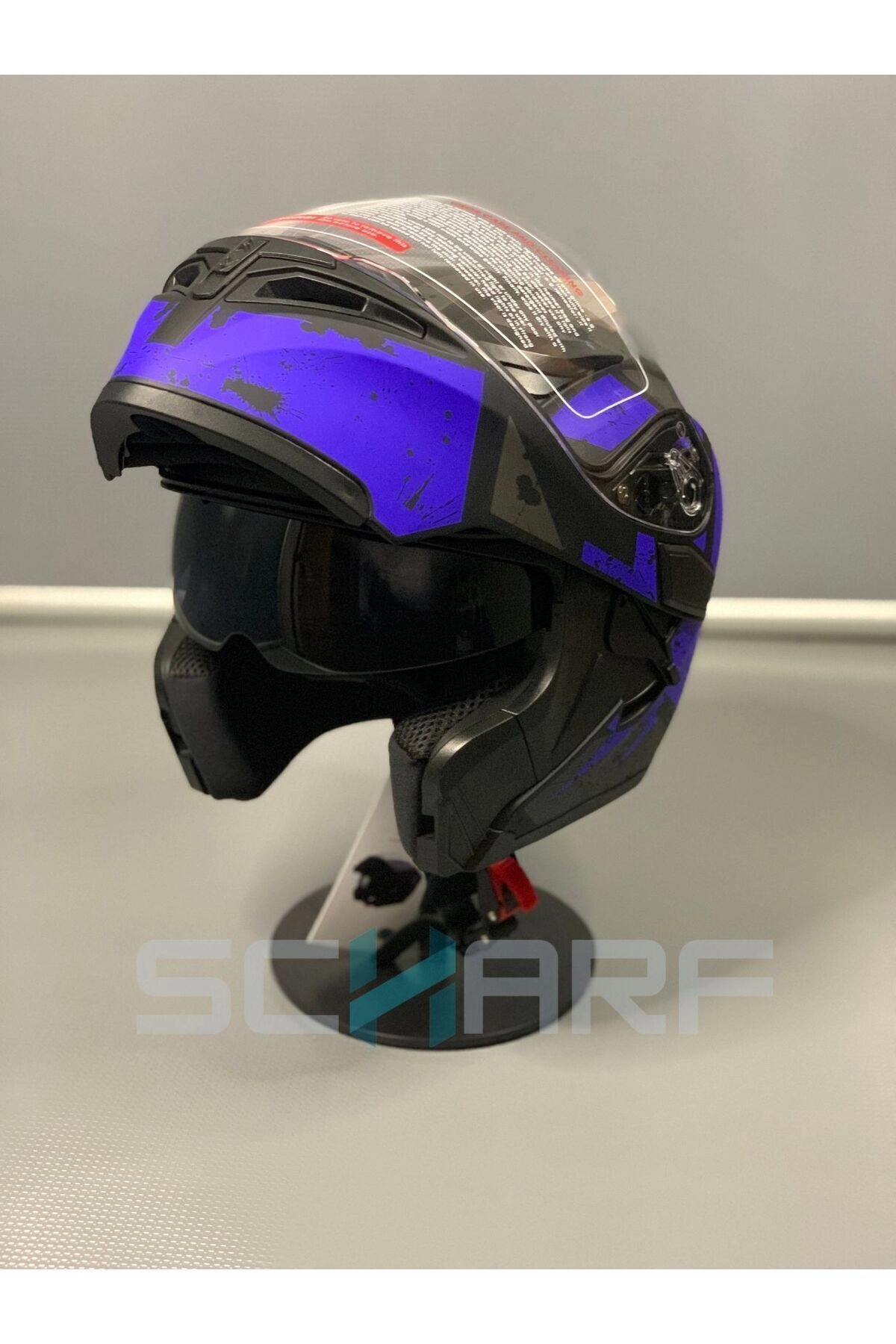 resimler/genel/Motopoint JK-902 Güneş Vizörlü Çene Açılır Kask