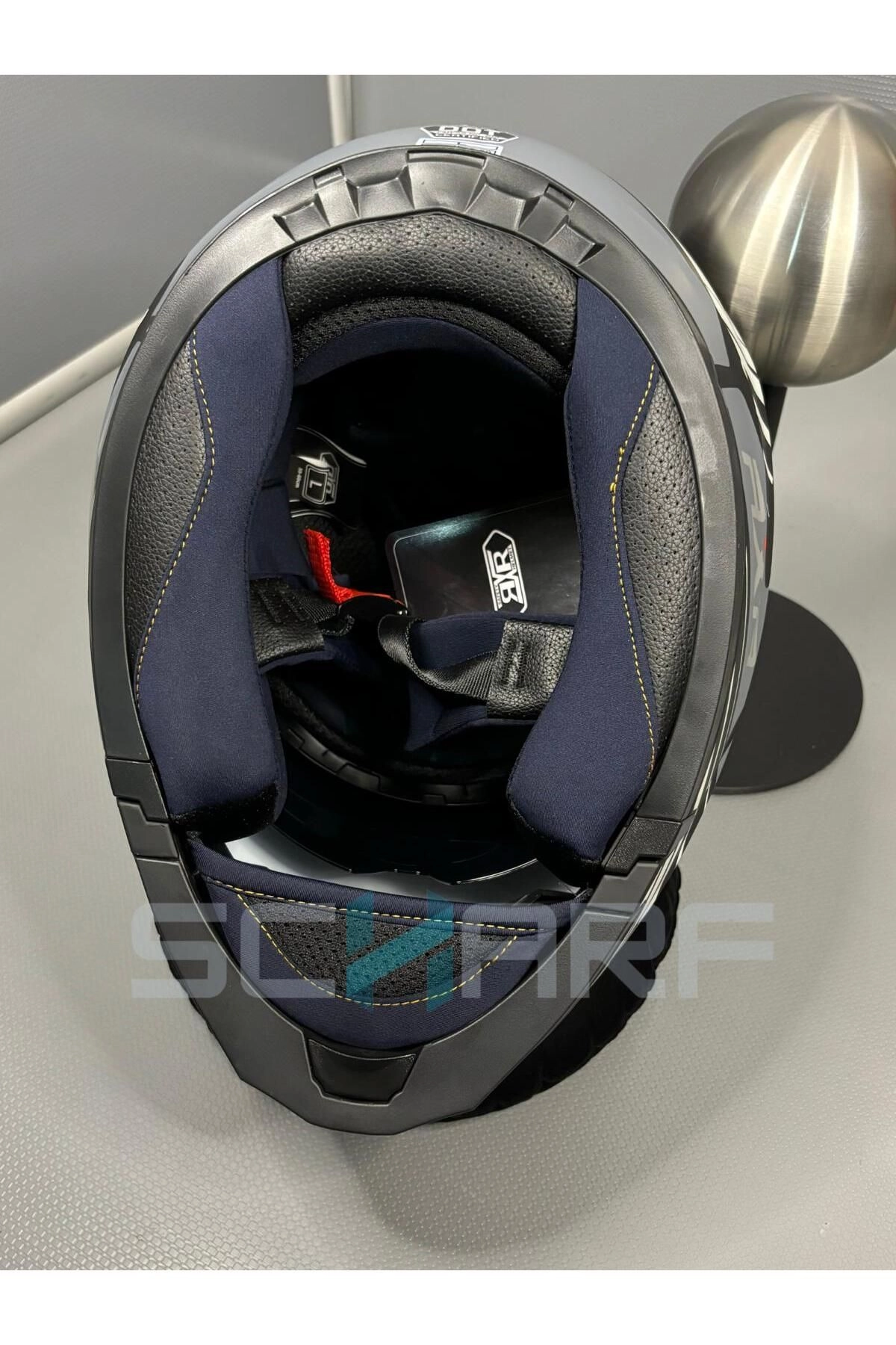 RXR HELMETS JK-908 Güneş Vizörlü Çene Açılır Kask