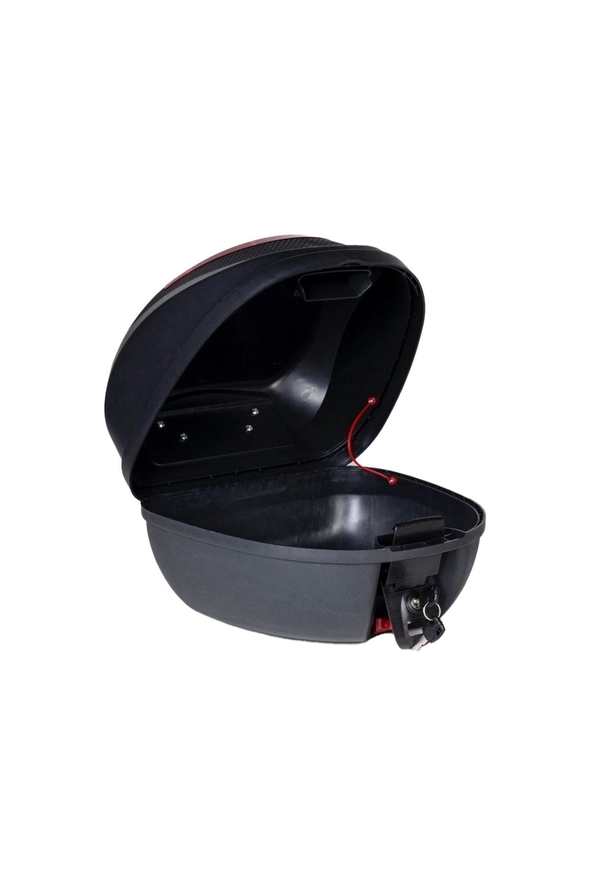 REXX MOTOSİKLET ARKA ÇANTA 32LT SİYAH TOPCASE kaliteli