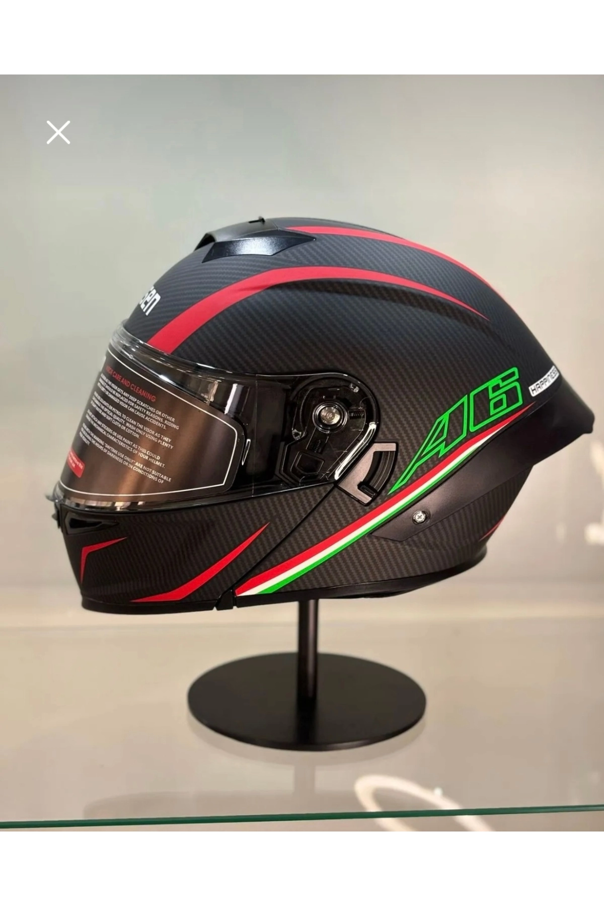 resimler/genel/Ws-202 Güneş Gözlüklü Çene Açılır Kask (ÅEFFAF VİZÖRLÜ) A6