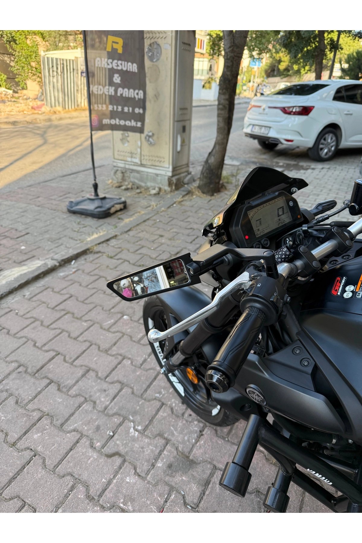 yarasa kanat ayna H2 Ayna gidon üstü