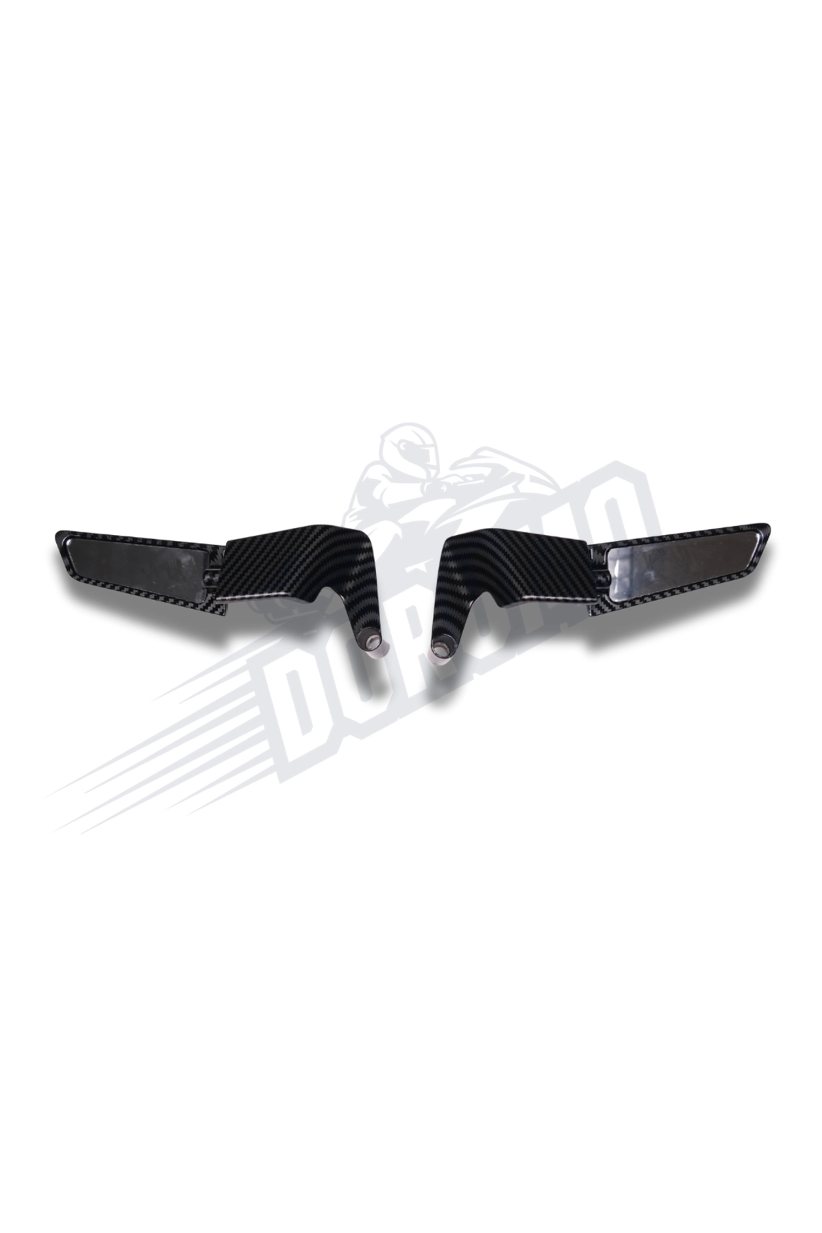 resimler/genel/Tvs Raider 125 H2R Yarasa Kanat Ayna Naked Karbon Model HB435B