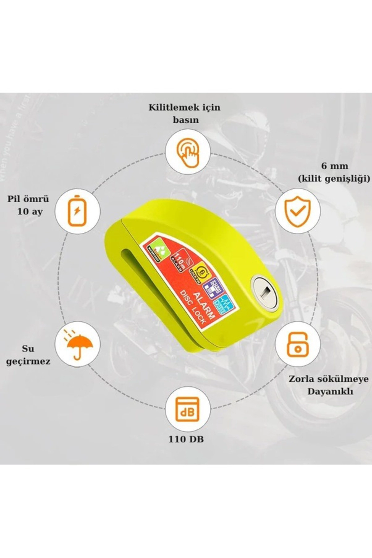 resimler/genel/110 Db Motosiklet Alarmlı Disk Kilidi( Renkler ve Kilit Tipi(Düz/ Boru) karışık gönderilir.)