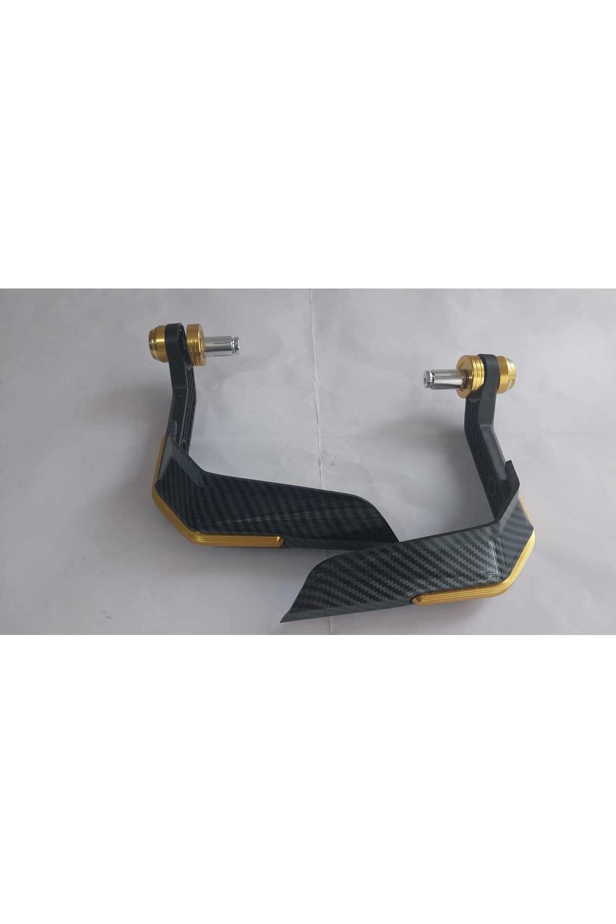 resimler/genel/Motosiklet Elcik Manet Koruma Üniversal- Carbon Gold