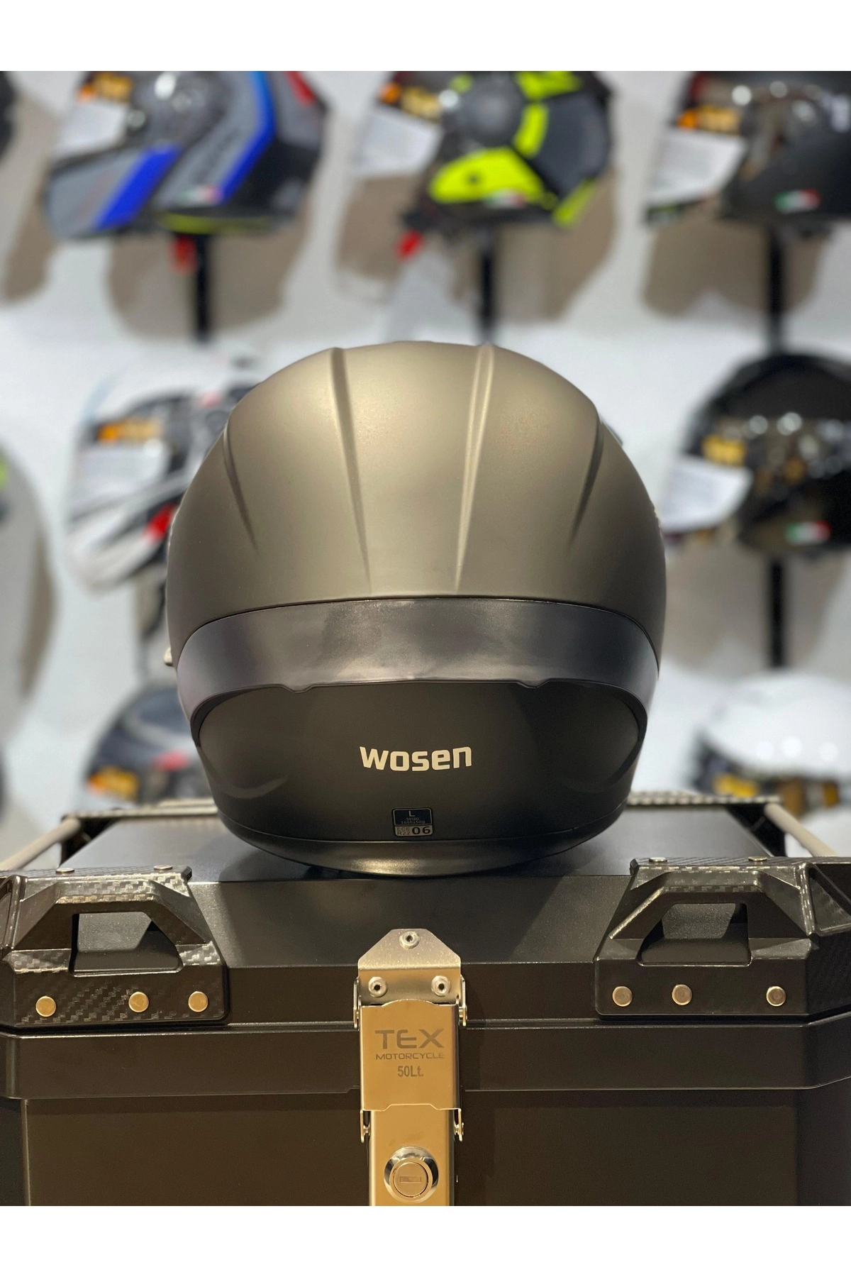 Ws-202 Güneş Vizörlü Çene Açılır Kask