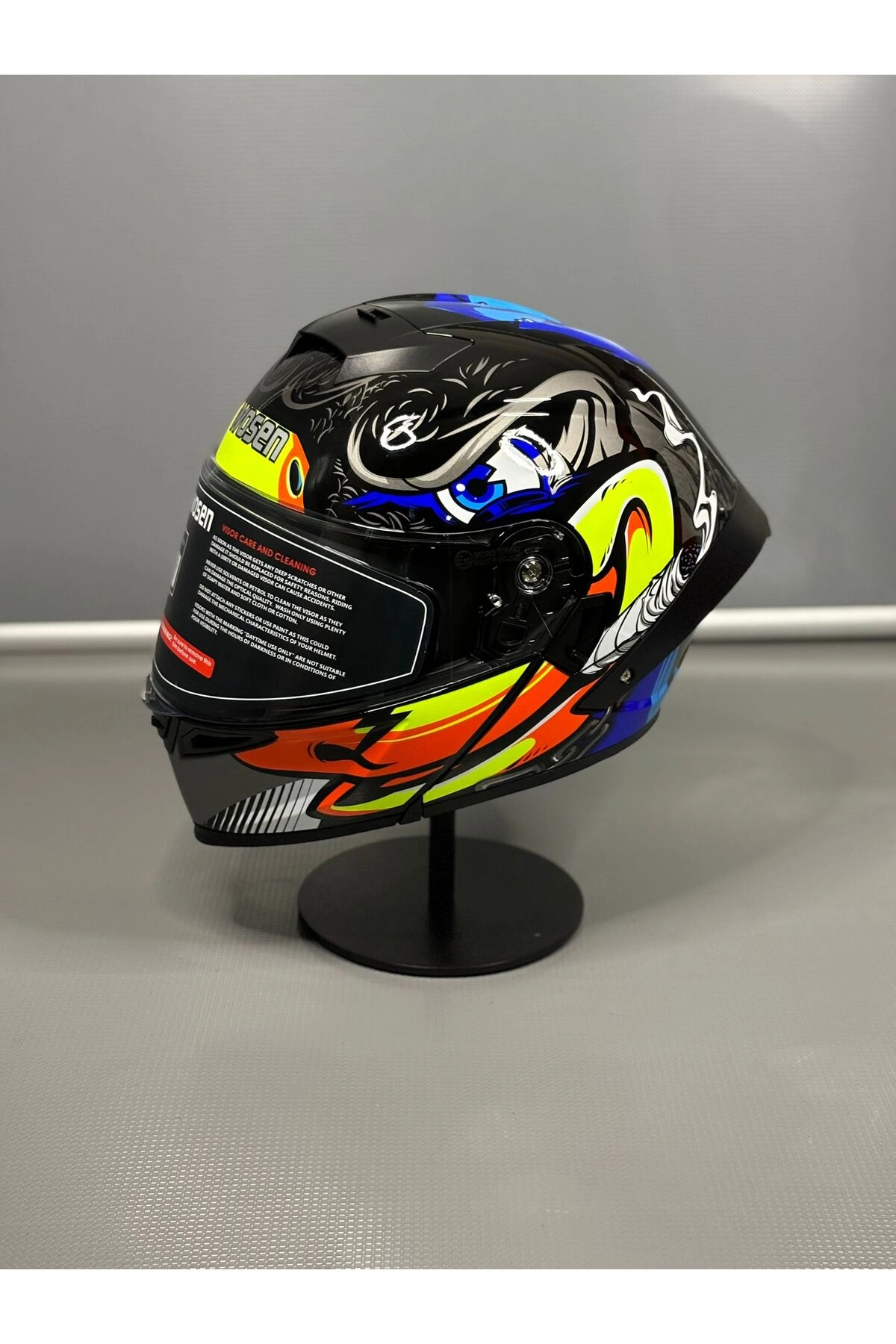 resimler/genel/Ws-202 Güneş Vizörlü Çene Açılır Kask (ÅEFFAF VİZÖRLÜ) B1