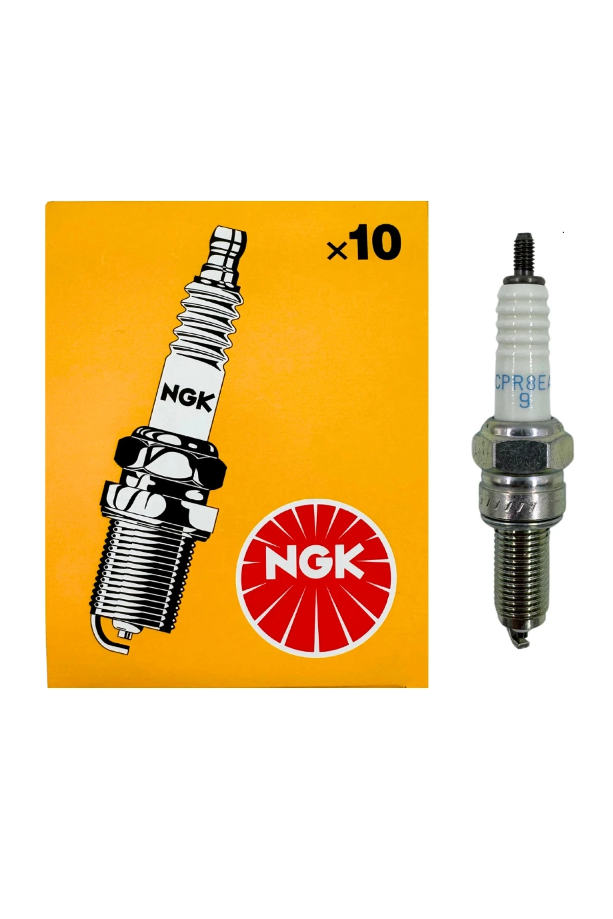 BUJİ CPR8EA-9 Uzun Paso Honda Spacy-Spacy Alpha-Activa S-Cbf 150-Rks Spontini 110-125