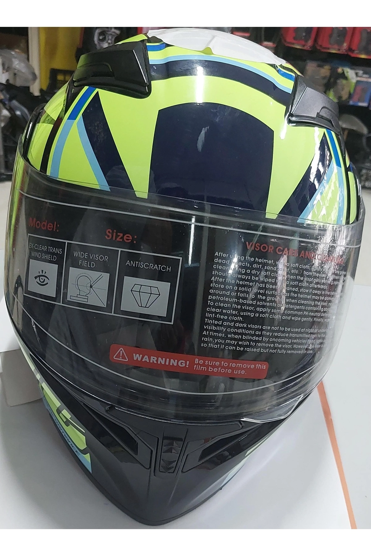 JK20 Çene Açılır Güneş Vizörlü Karışık Renk Jk 902 Kask JK902AGV101 1650-50GR