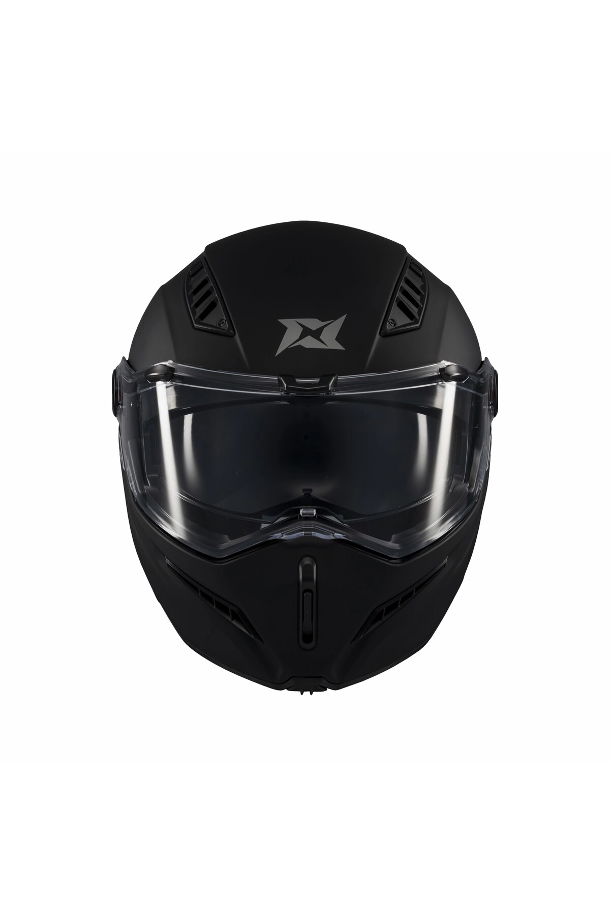 resimler/genel/Ghostfighter SV Mat Siyah Motosiklet Çene Açılır Kask