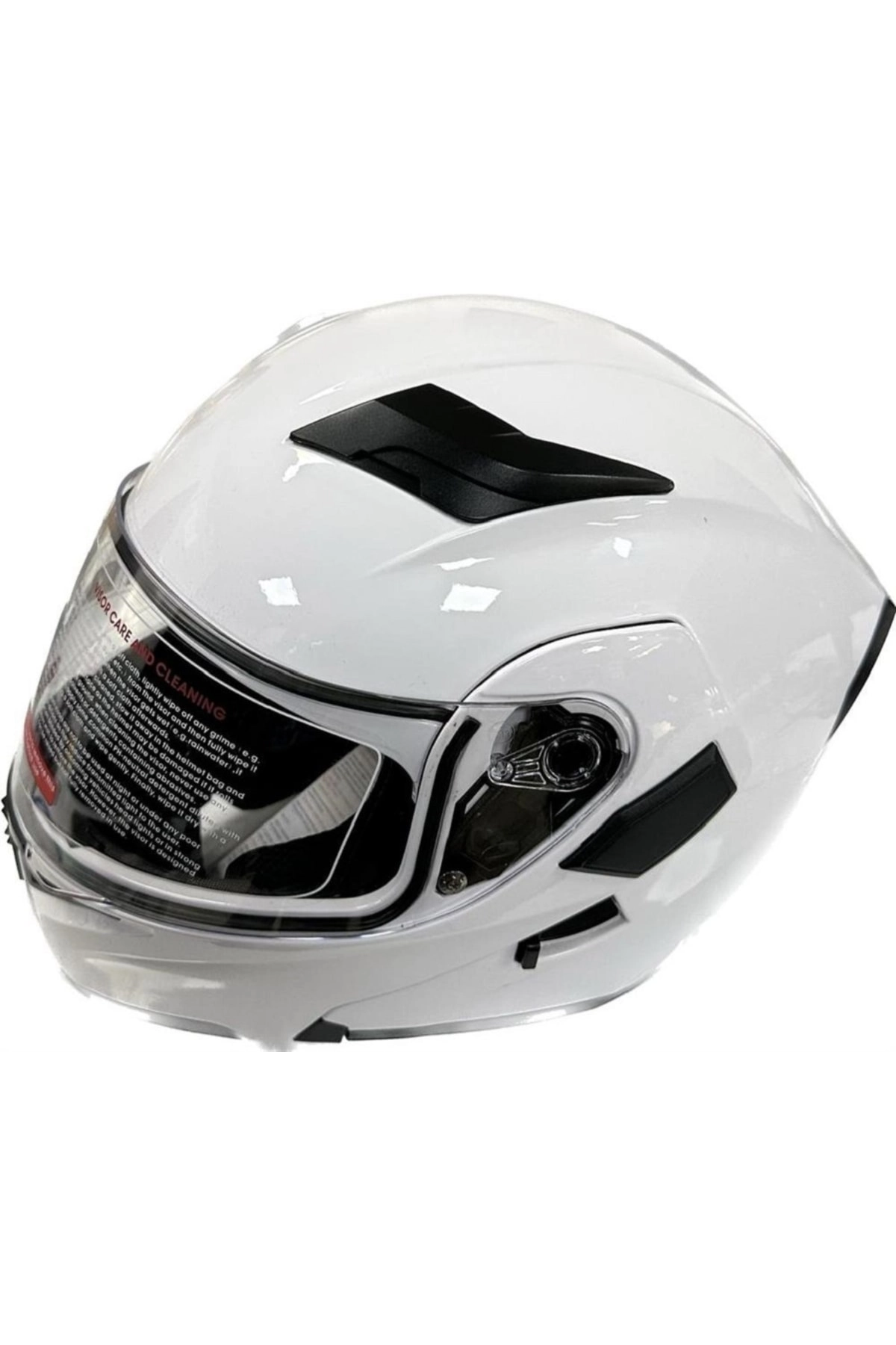 Jk 902 White Çene Açılır Motosiklet Kaskı