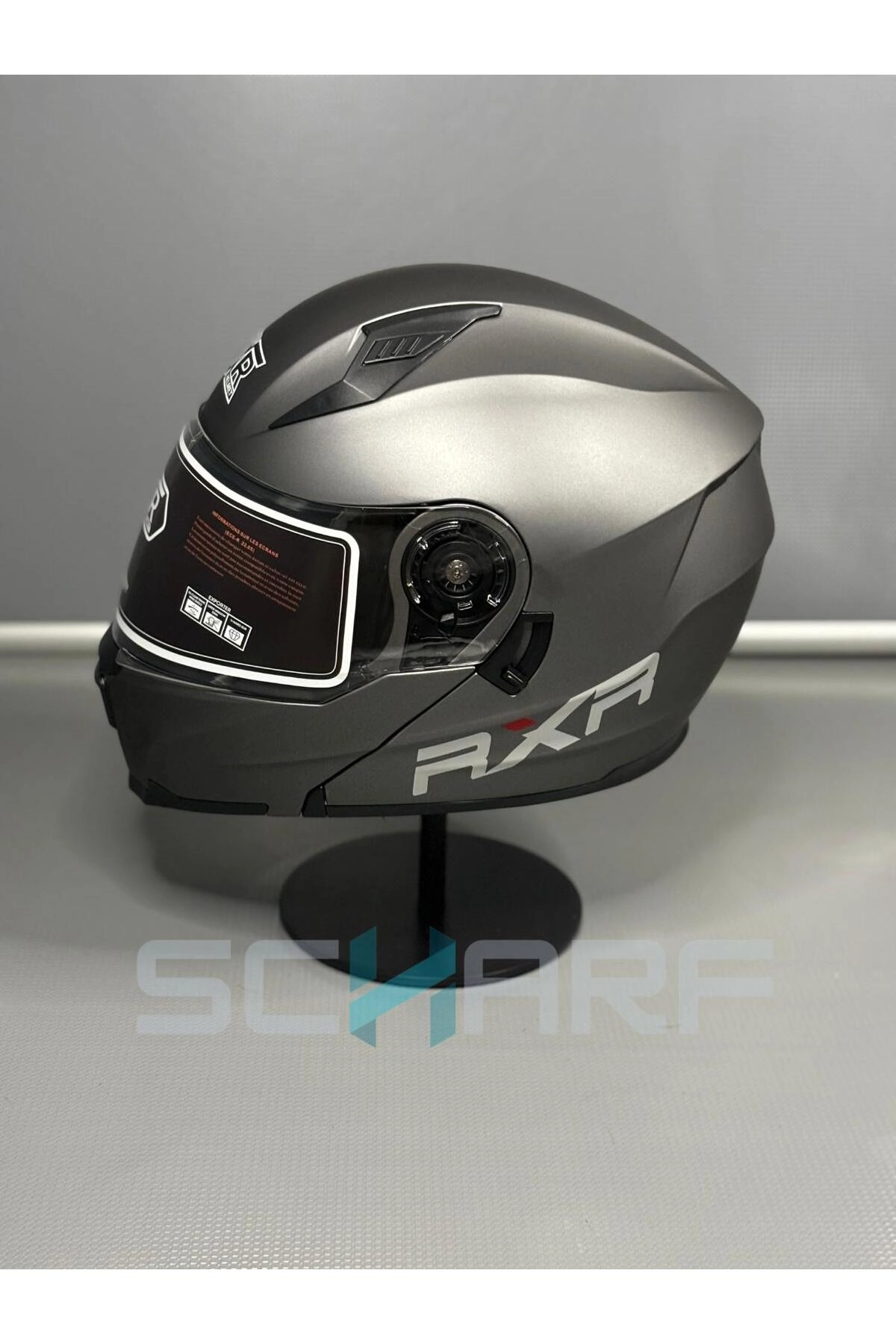 resimler/genel/RXR HELMETS JK-908 Güneş Vizörlü Çene Açılır Kask