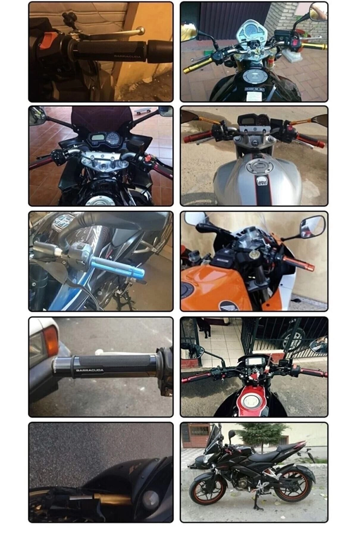 resimler/genel/Baracuda Elcik Yamaha R25 Mt07 R6 Ybr 125 Elcik Siyah