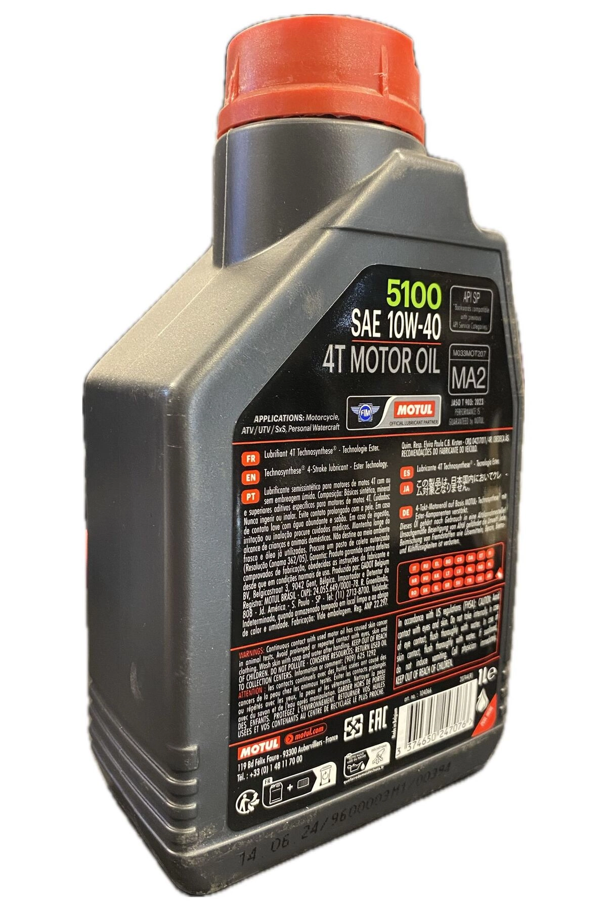 resimler/genel/Motor Yağı Motul 5100/10W40  1 LT