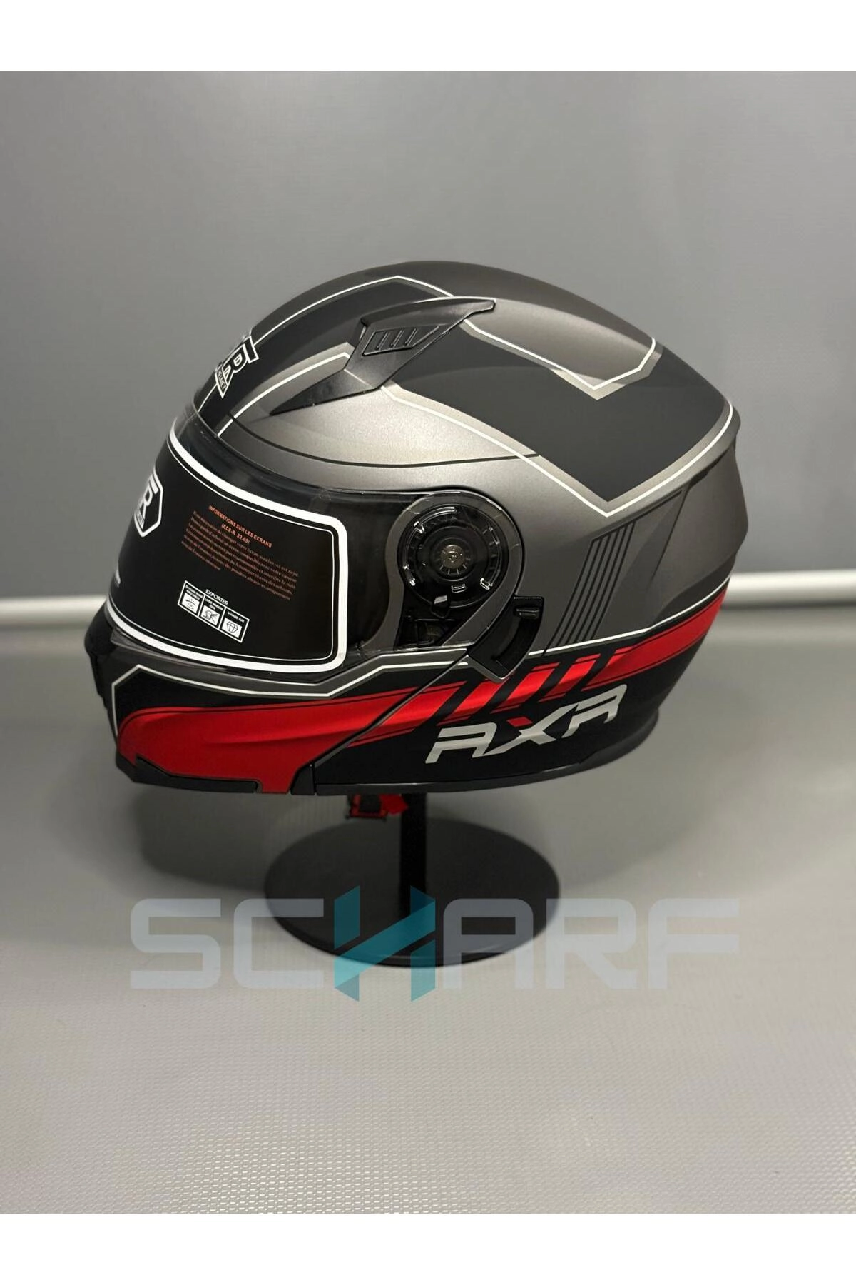 resimler/genel/RXR HELMETS JK-908 Güneş Vizörlü Çene Açılır Kask