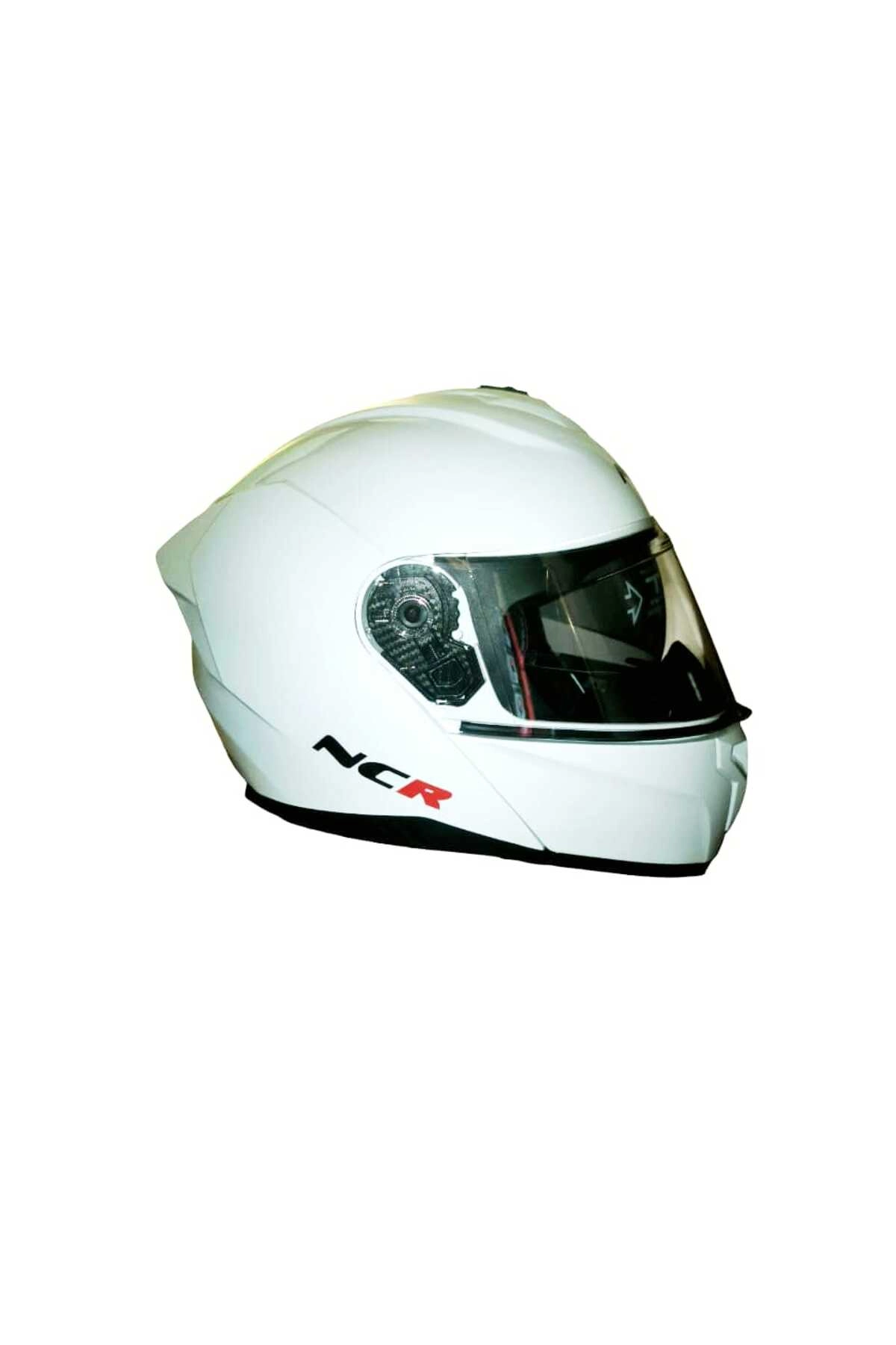 Çeneden Açılır Vizörlü Kask Ece Belgeli 166 Modeli Çene Pedli