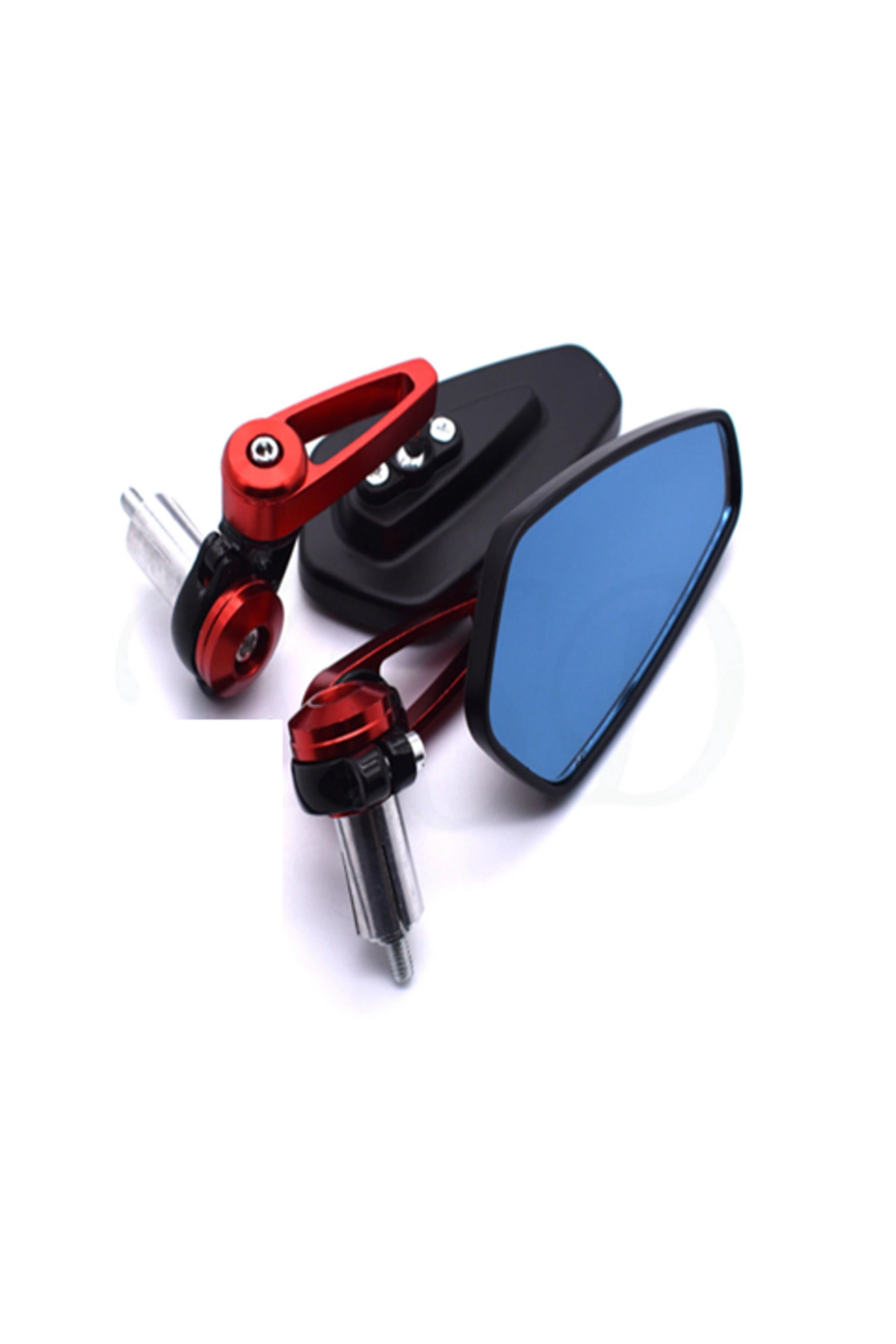 resimler/genel/Motosiklet Gidon Aynası Mavi  (MAVİ CAM) 22mm Tüm Gidonlara Uyumlu MAVİ  RENK