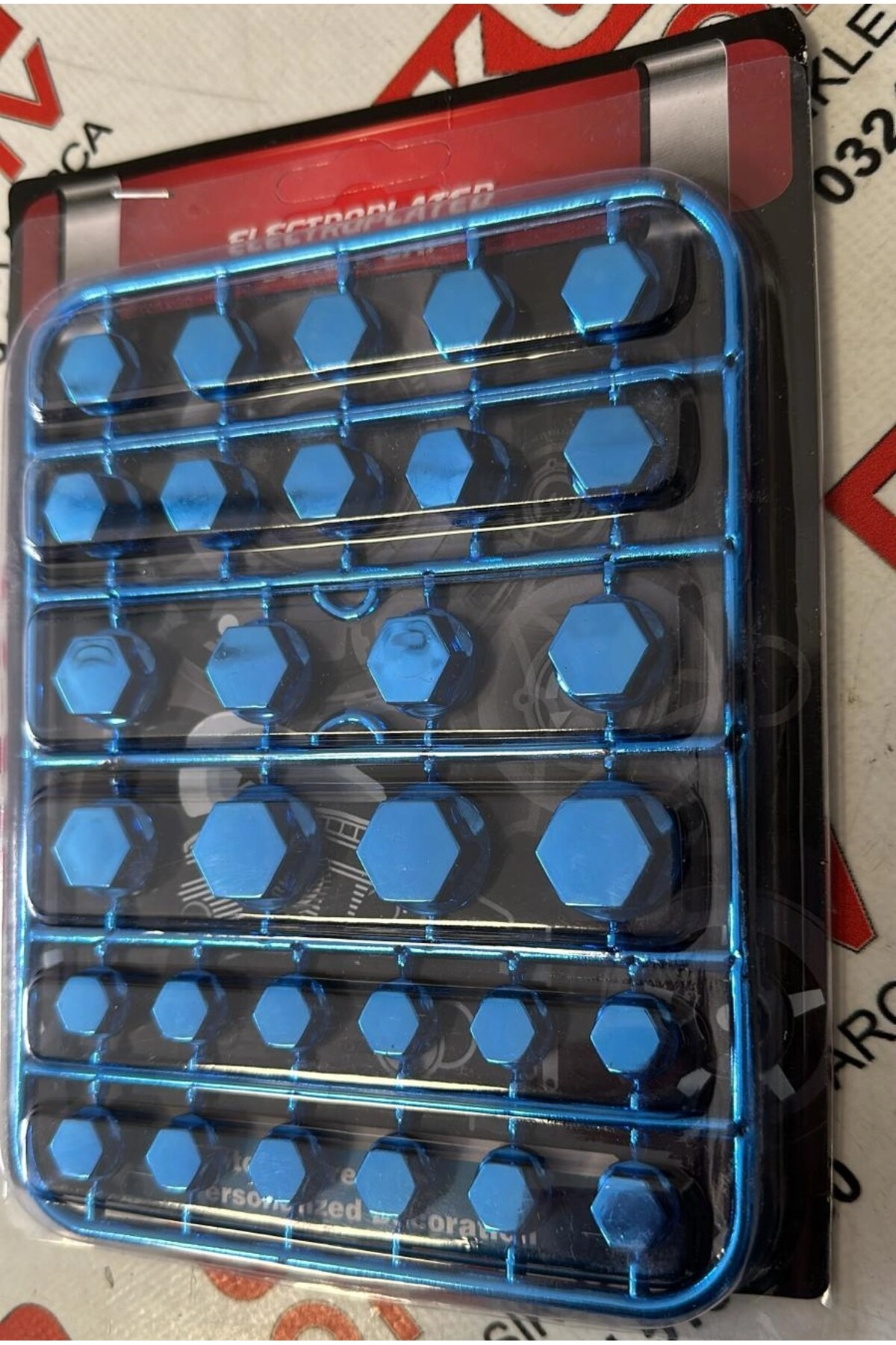 resimler/genel/Vida Süsleme Kapağı Mavi Set