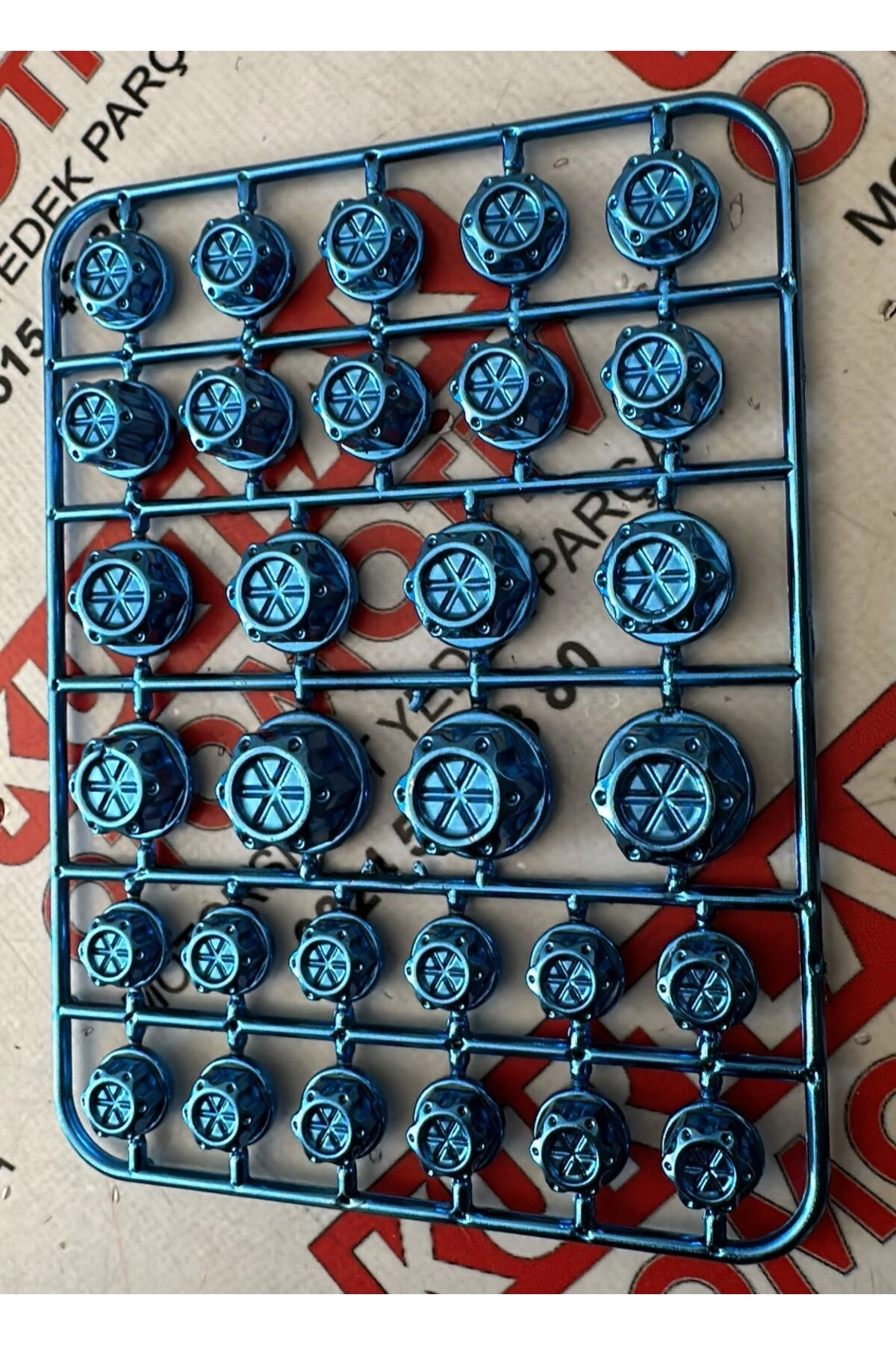 resimler/genel/Vida Süsleme Kapağı Mavi Set V2