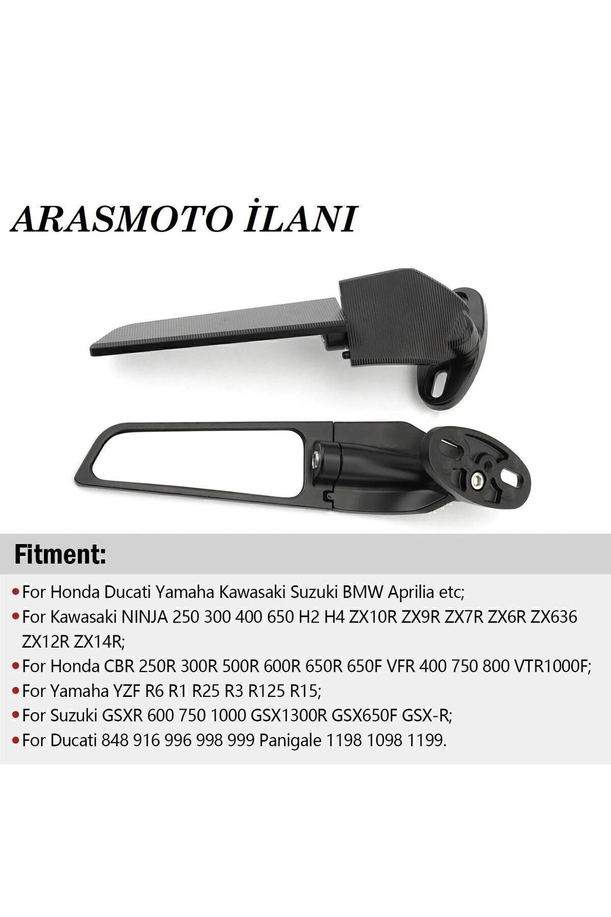 resimler/genel/Motosiklet Kanat Dikiz Ayna Cfmoto Sr 250 Pulsar Rs 200 Uyumlu _supermto