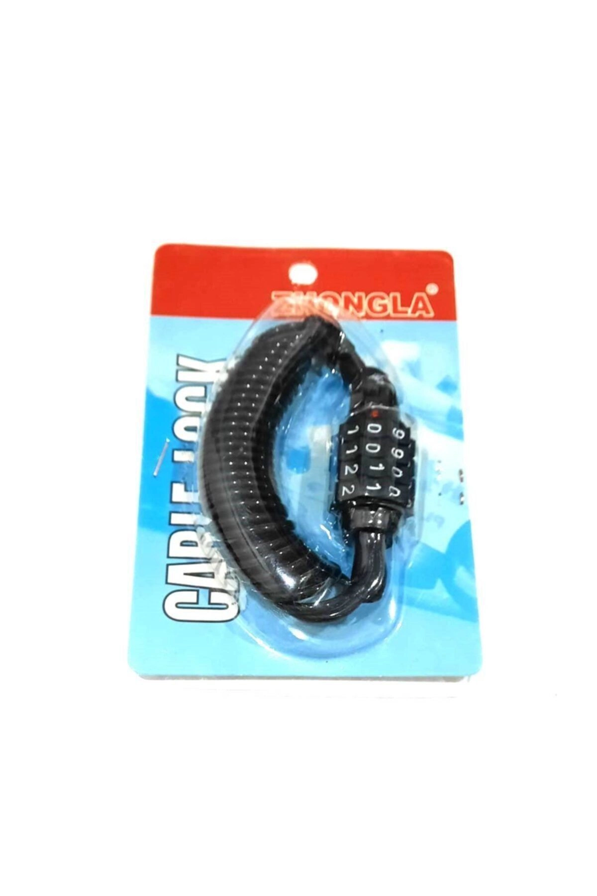 Mini Kask Kilidi 4 Haneli Åifre Bisiklet Için Uyumlu