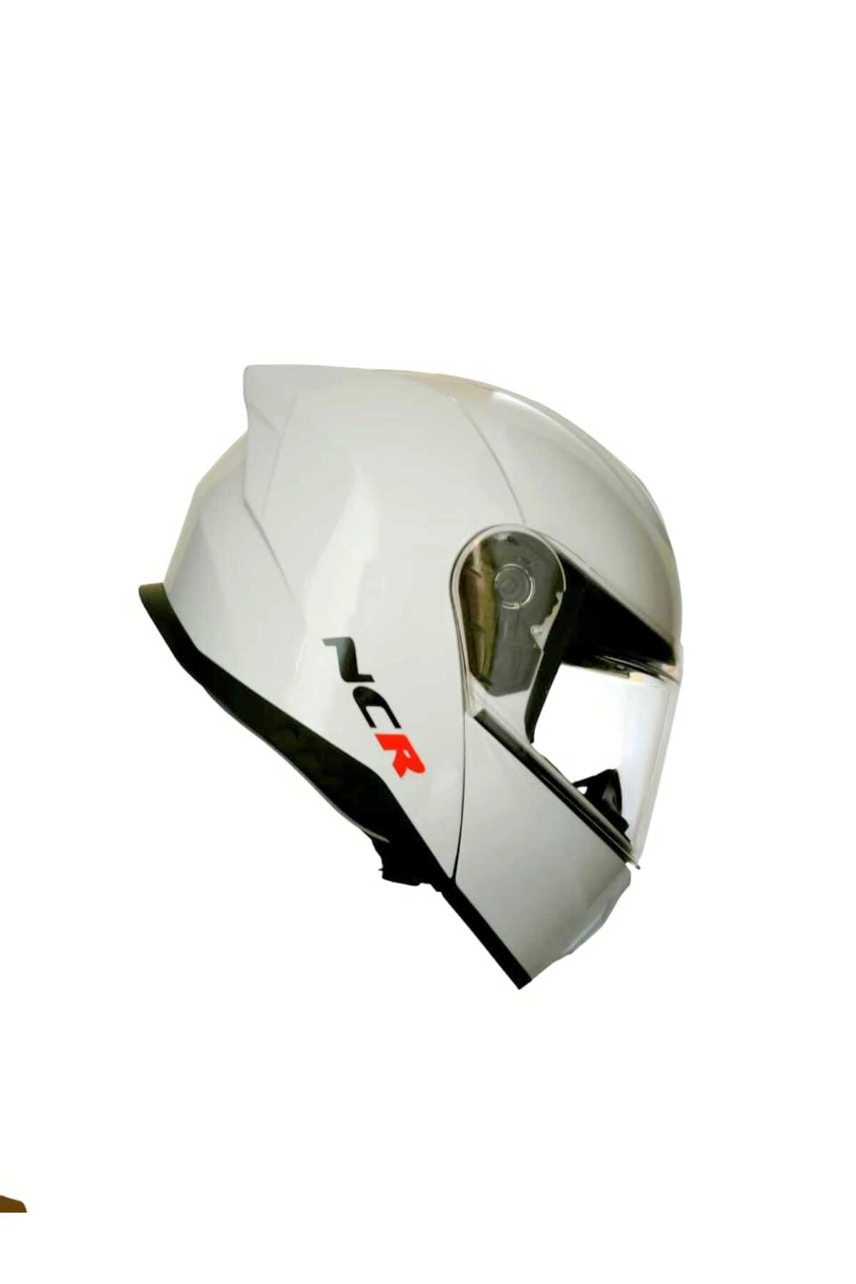 Çeneden Açılır Vizörlü Kask Ece Belgeli 166 Modeli Çene Pedli