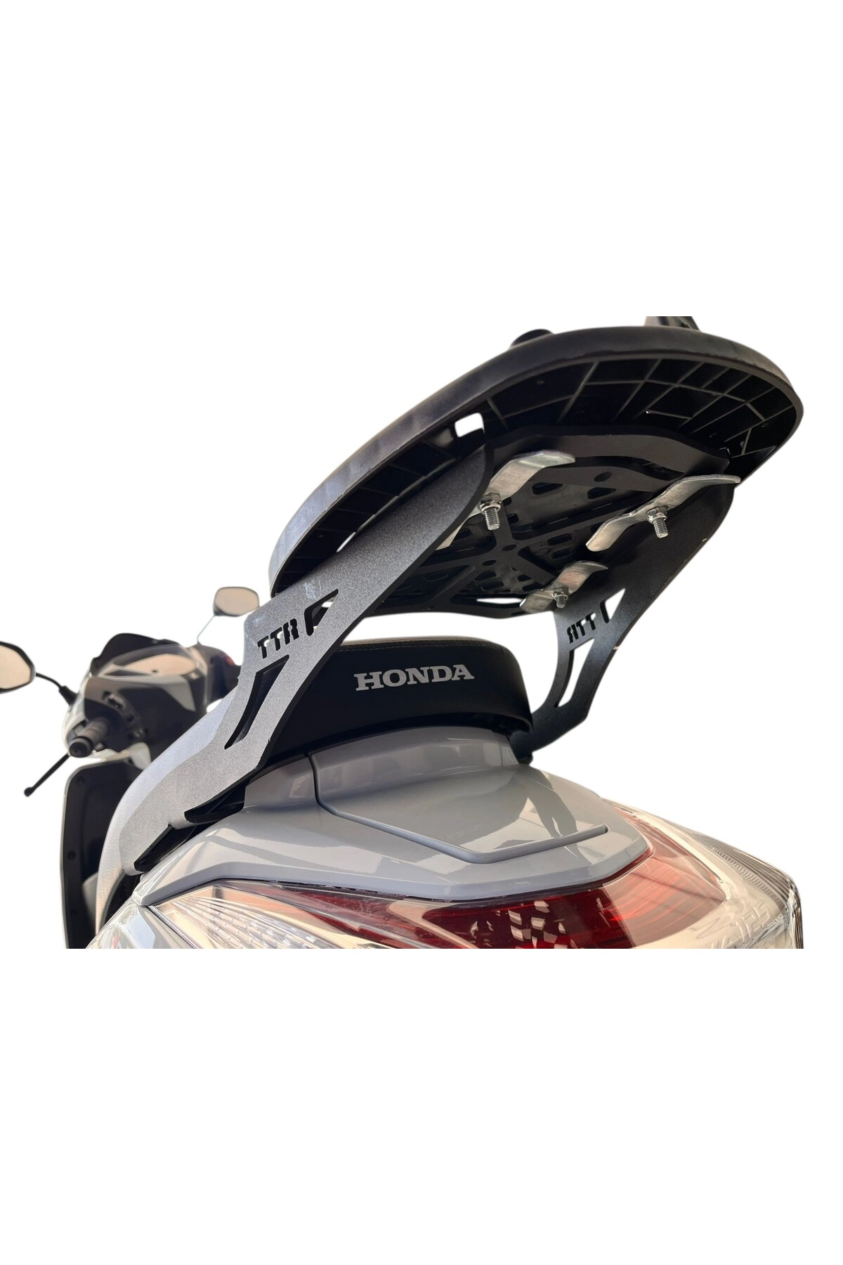 Honda Activa 2023-2024 Uyumlu Arka Çanta Demiri Siyah