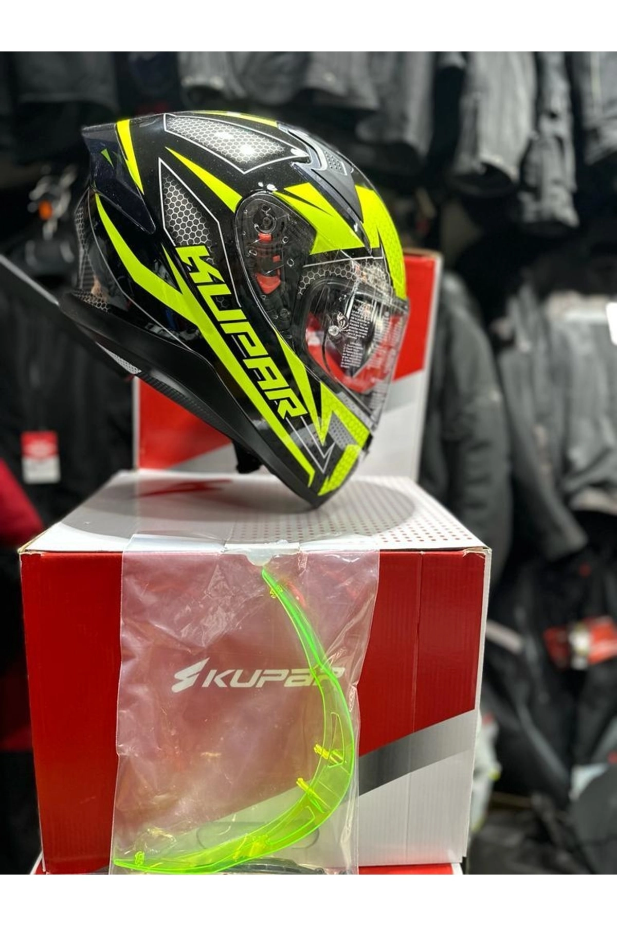 917 Güneş Vizörlü Full Face Kask