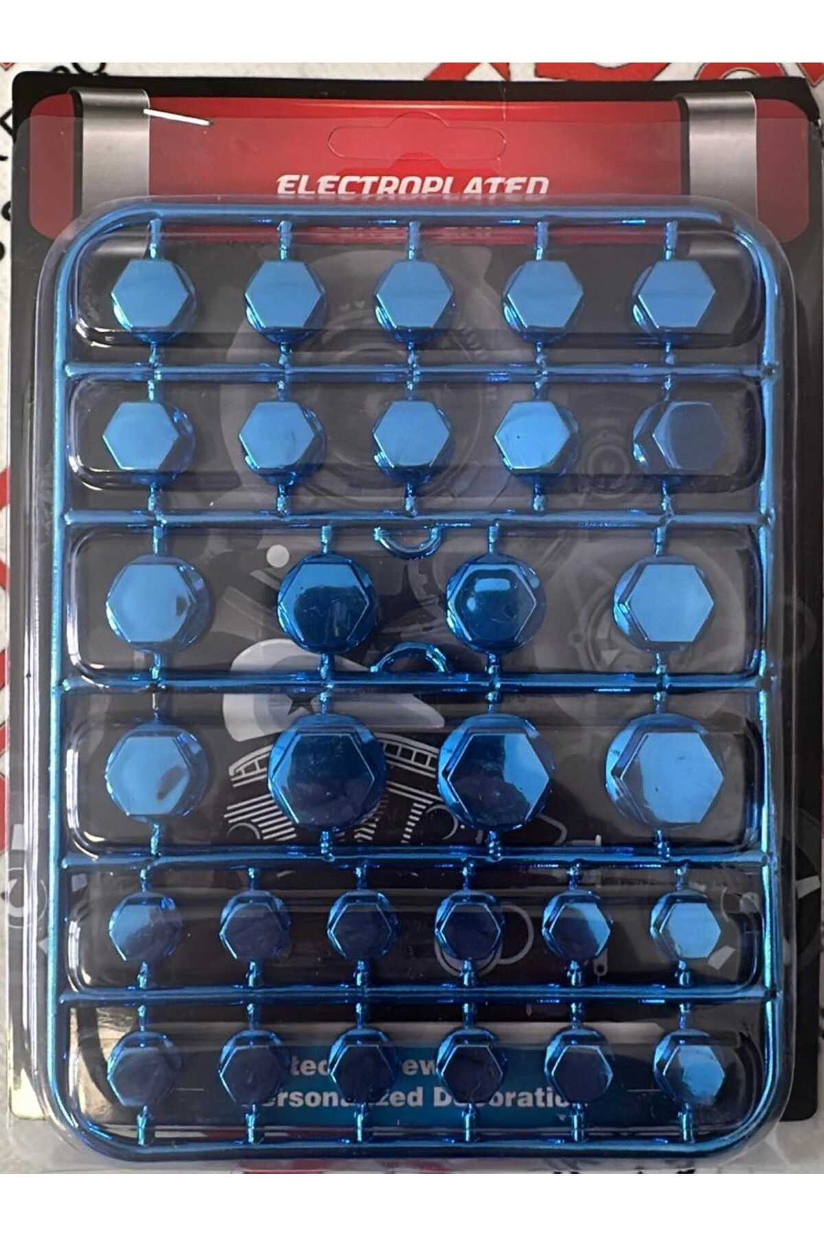 Vida Süsleme Kapağı Mavi Set