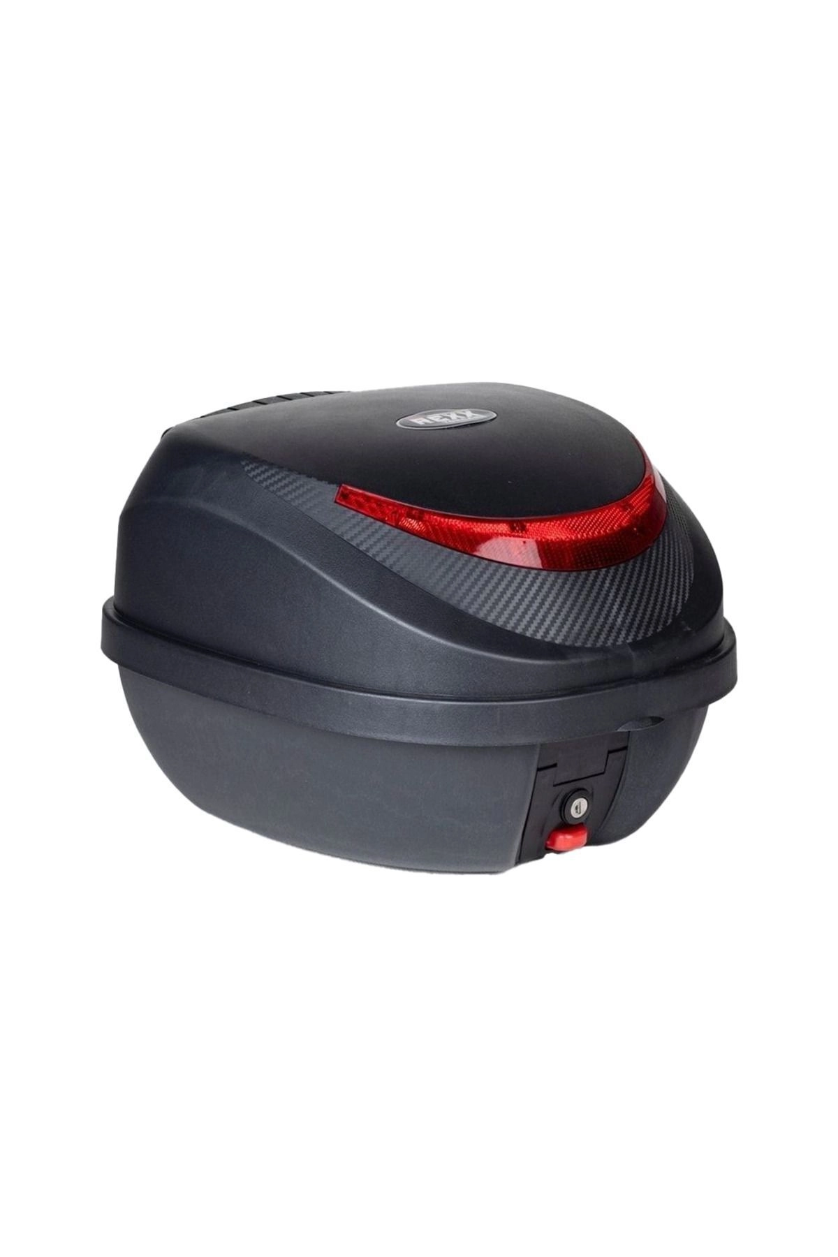 REXX MOTOSİKLET ARKA ÇANTA 32LT SİYAH TOPCASE kaliteli
