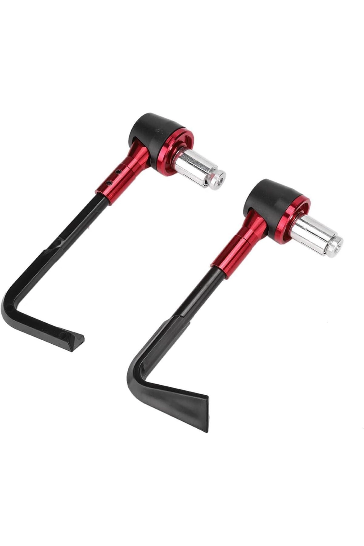 TEX T0038 Motosiklet Bisiklet Scooter Gidon Elcik Manet Koruma Universal Alüminyum Kırmızı