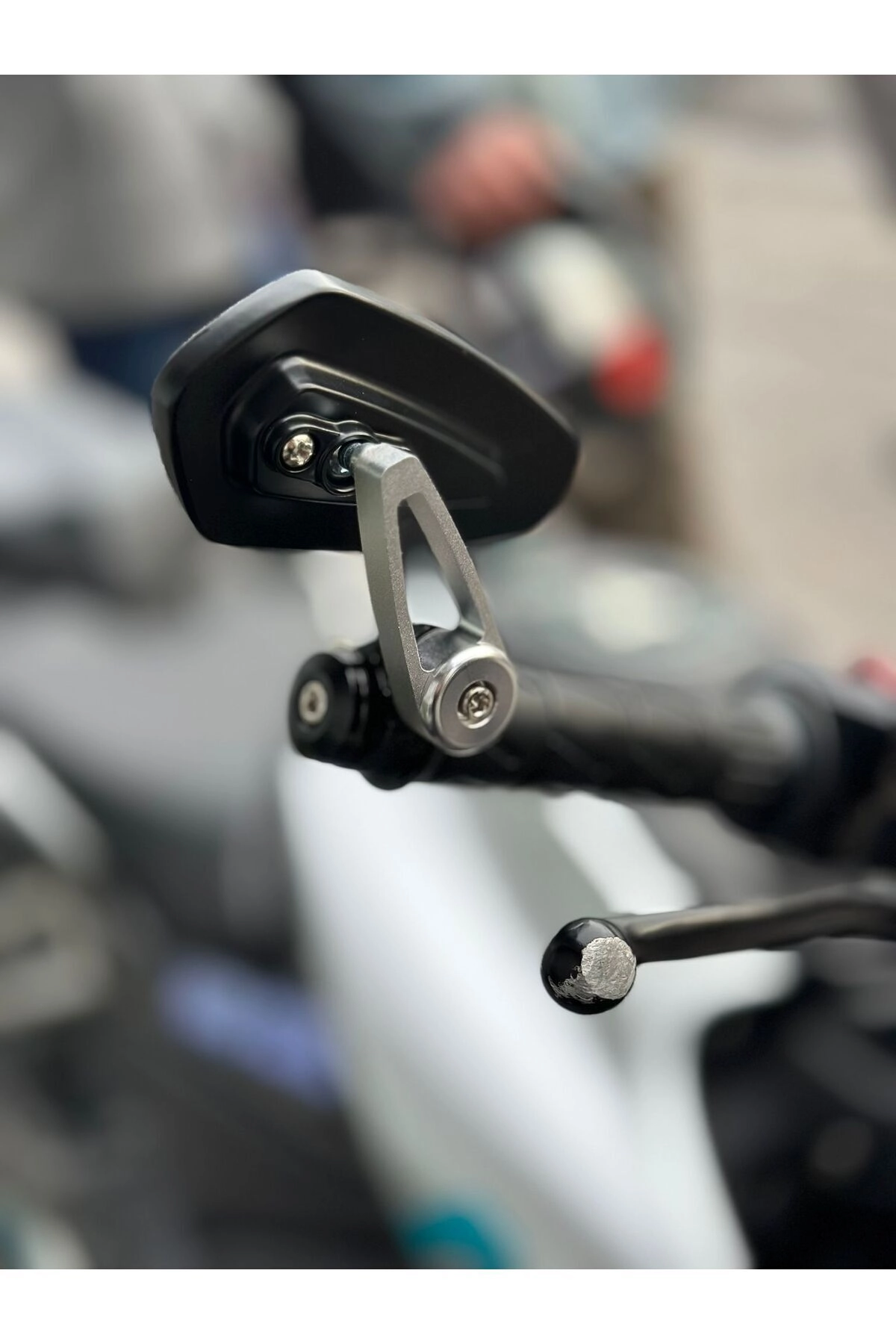 Cf Moto Nk-250 Gidon Aynası Gri Mavi Cam
