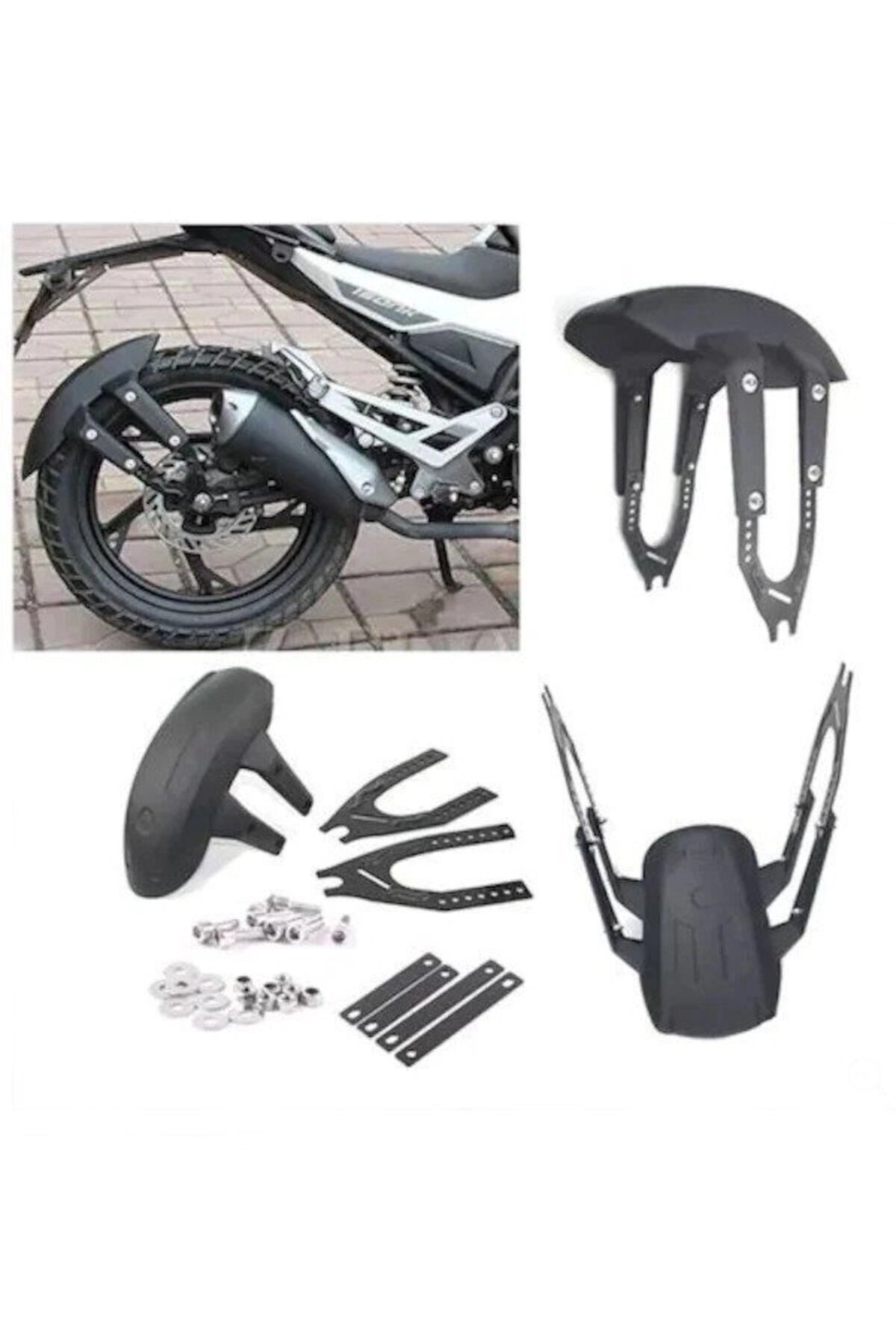 R25,mt25,cbr125,cbr250,dominar,pulsar,nk150,nk250 Uyumlu Universal Çamurluk Sıyırıcı - Arasmto