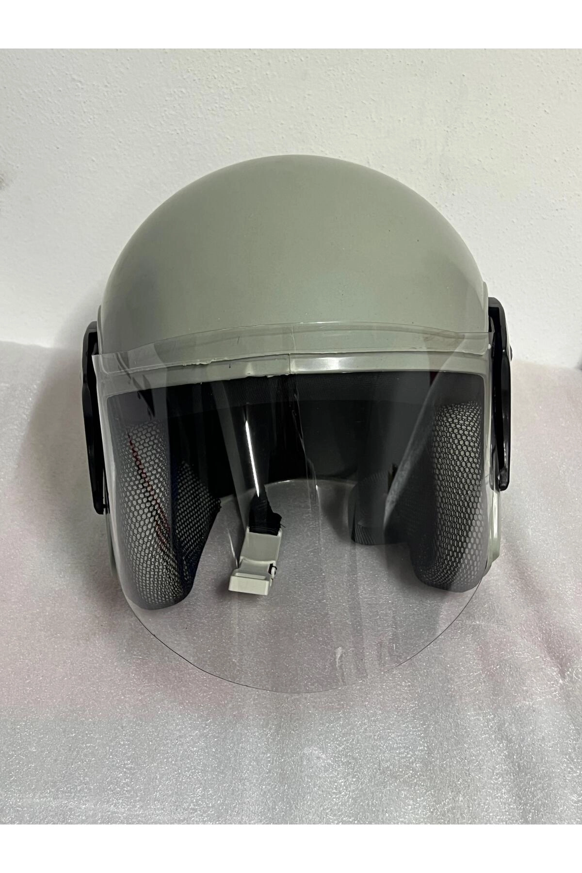 Motosiklet Yarım Kask- A Kalite mat gri