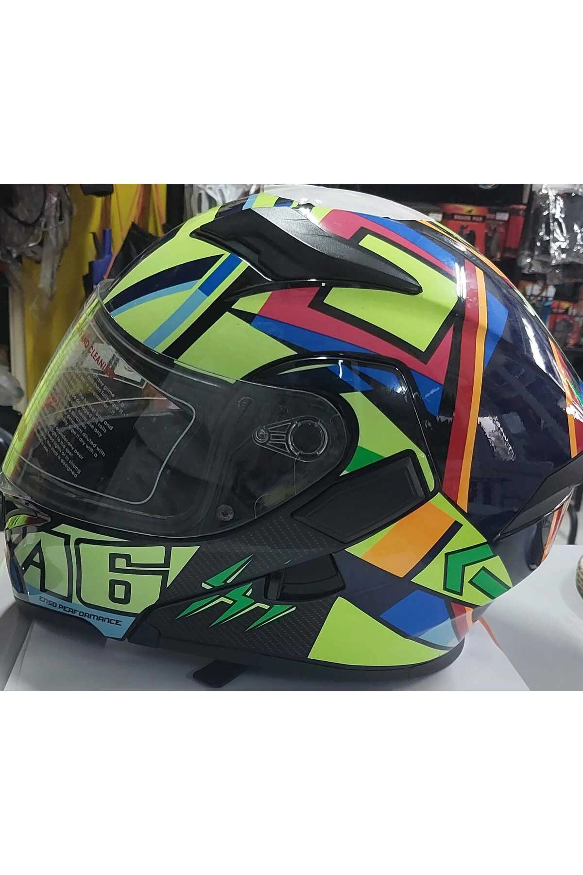 JK20 Çene Açılır Güneş Vizörlü Karışık Renk Jk 902 Kask JK902AGV101 1650-50GR
