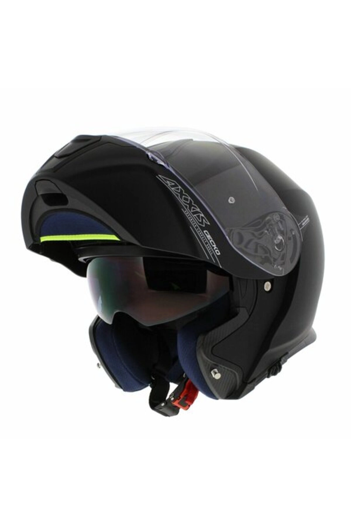 Axxıs Gecko Sv A1 Çene Açılır Motosiklet Kask Mat Siyah M